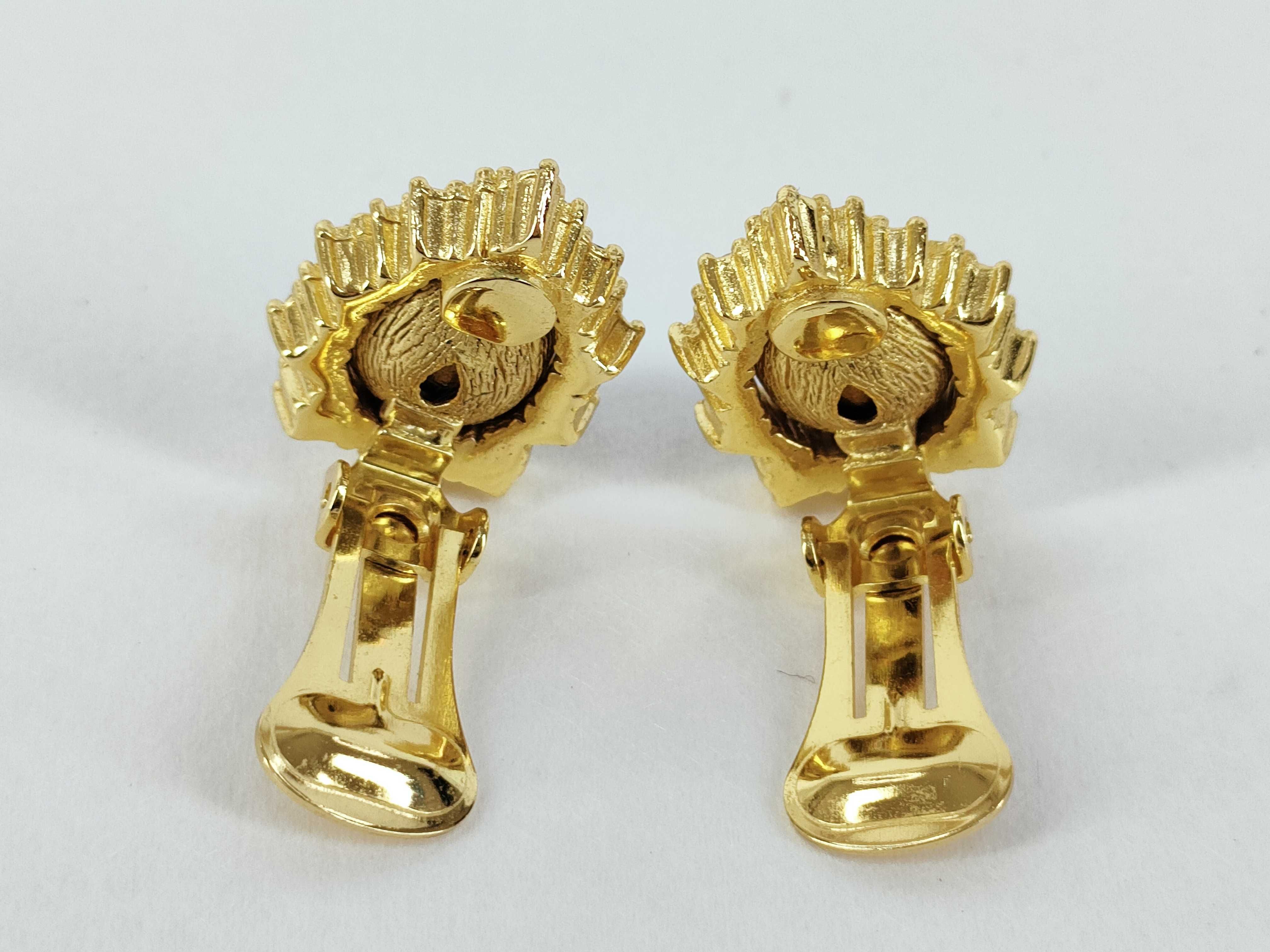 Christian Earrings Gold/Blue Earrings — view 5