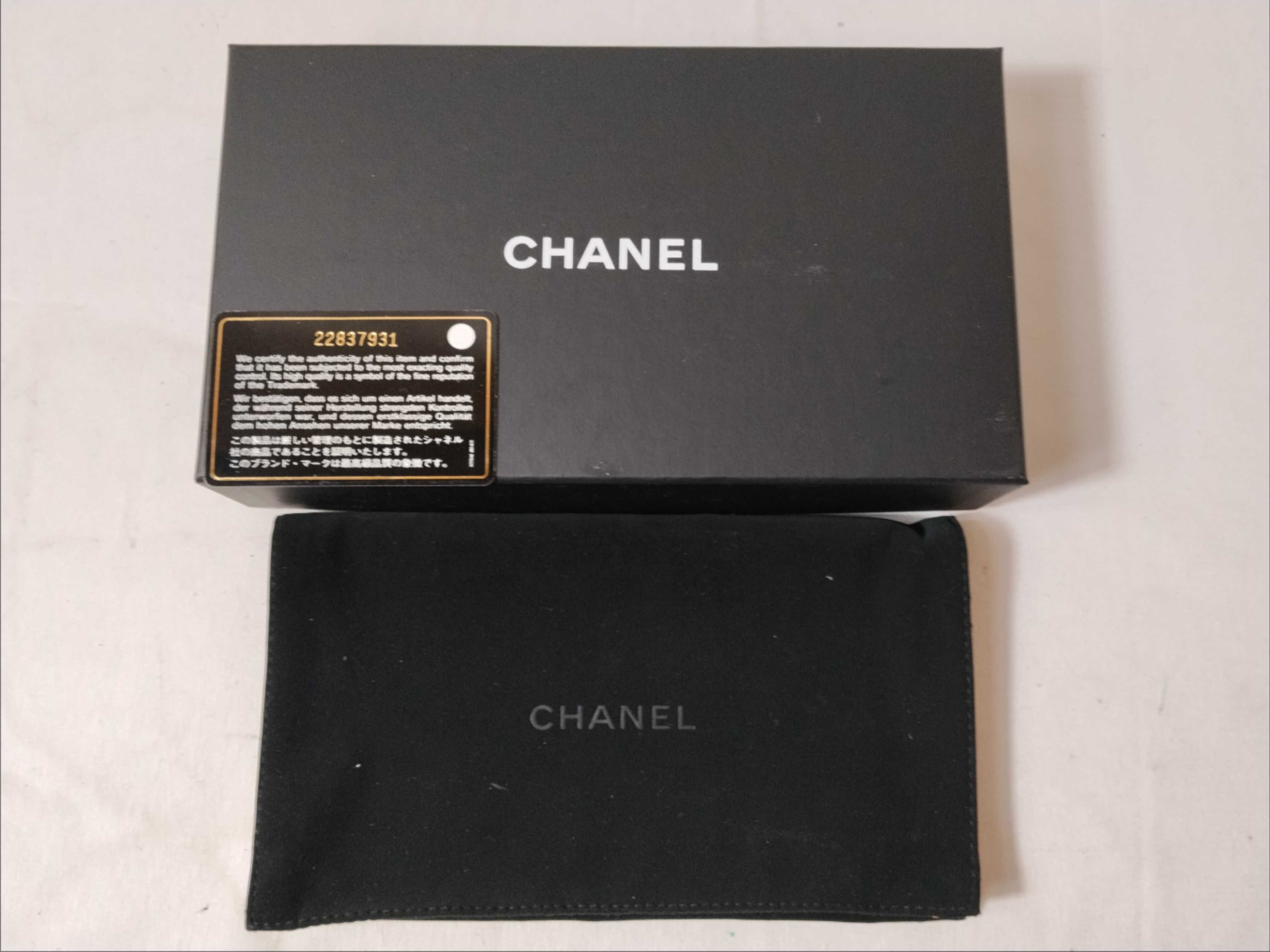 Coco Button/Caviar Skin/Round Zip/Long Wallet — view 15