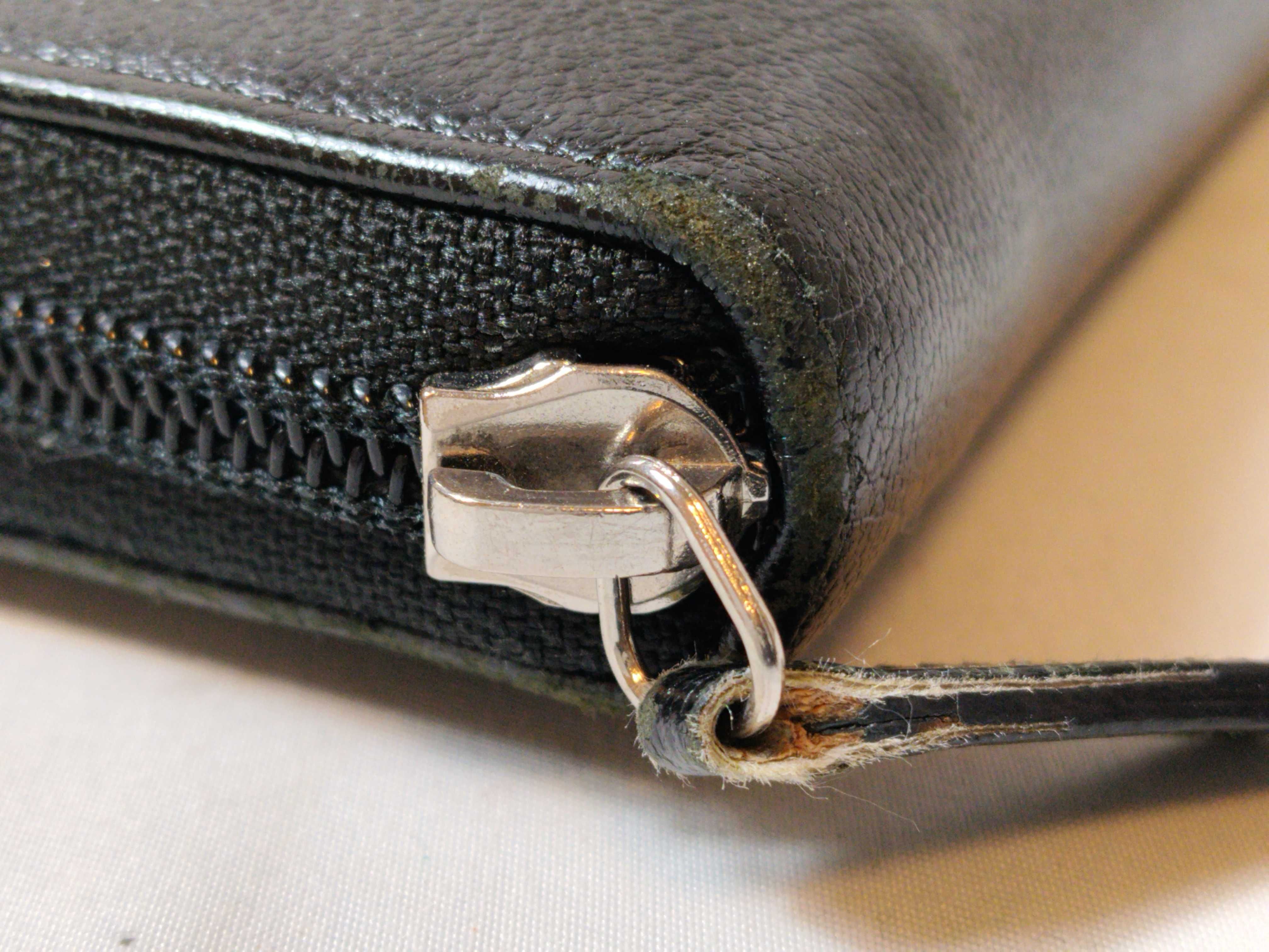 Coco Button/Caviar Skin/Round Zip/Long Wallet — view 7