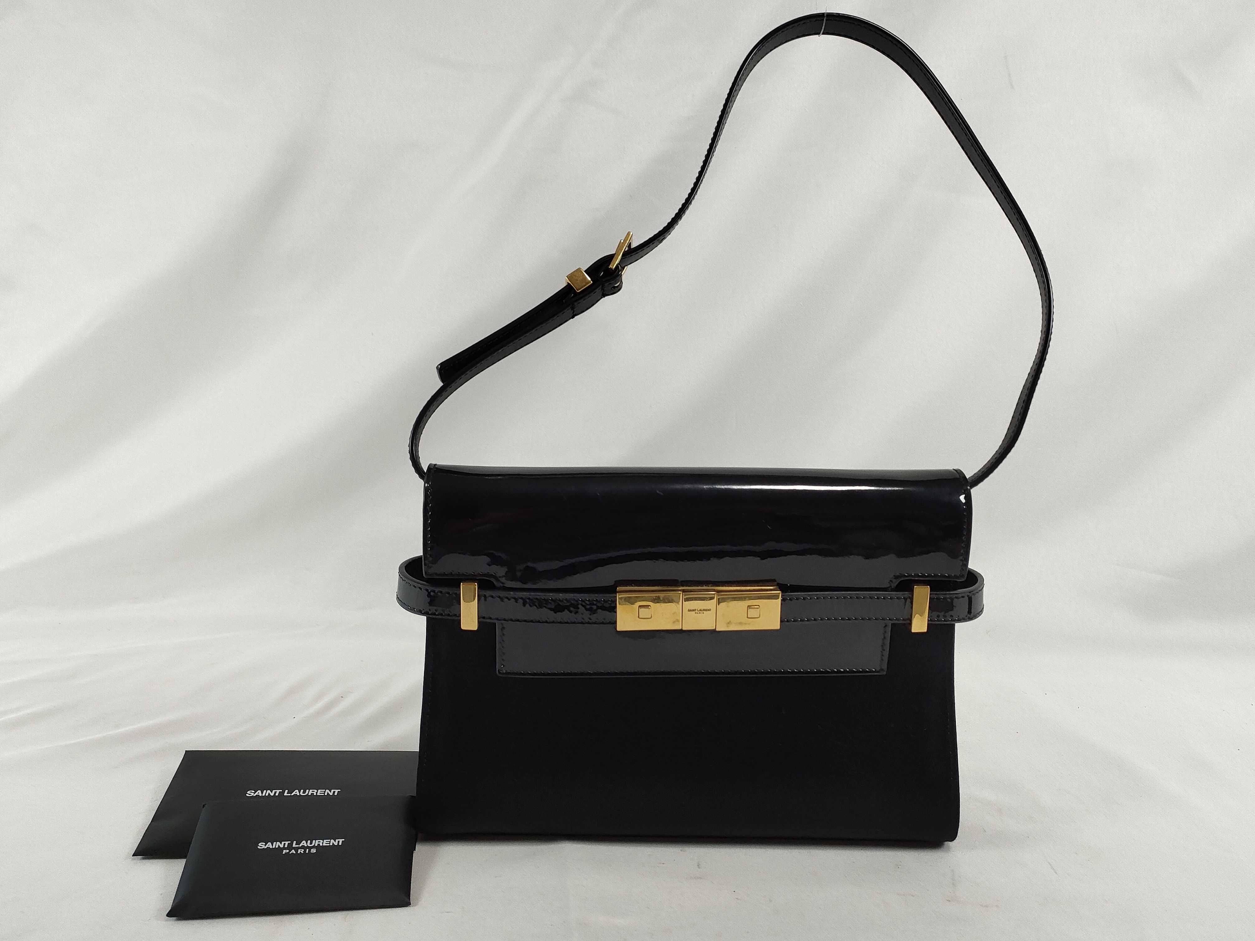 Manhattan Patent Leather Shoulder Bag