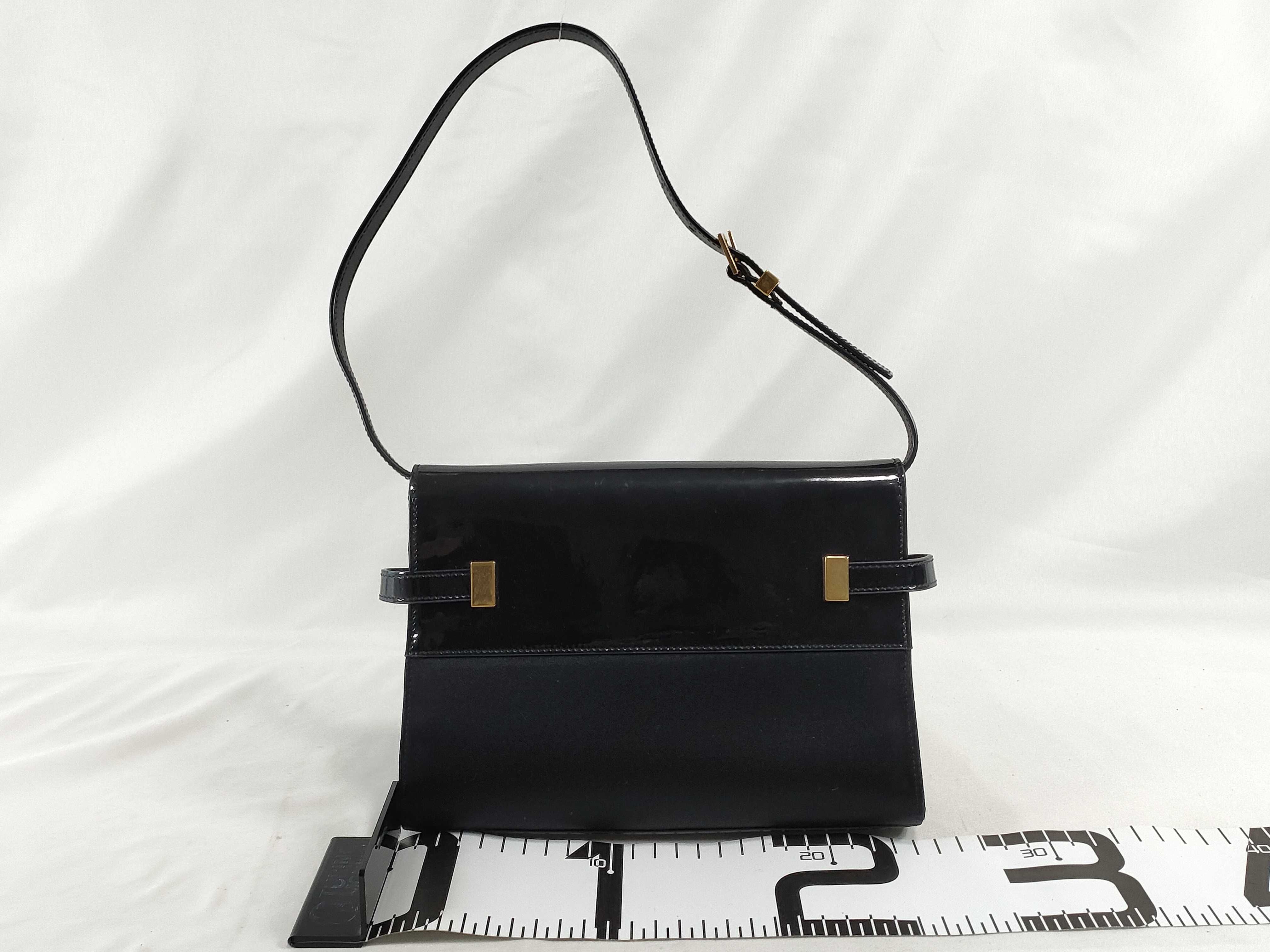 Manhattan Patent Leather Shoulder Bag — view 2
