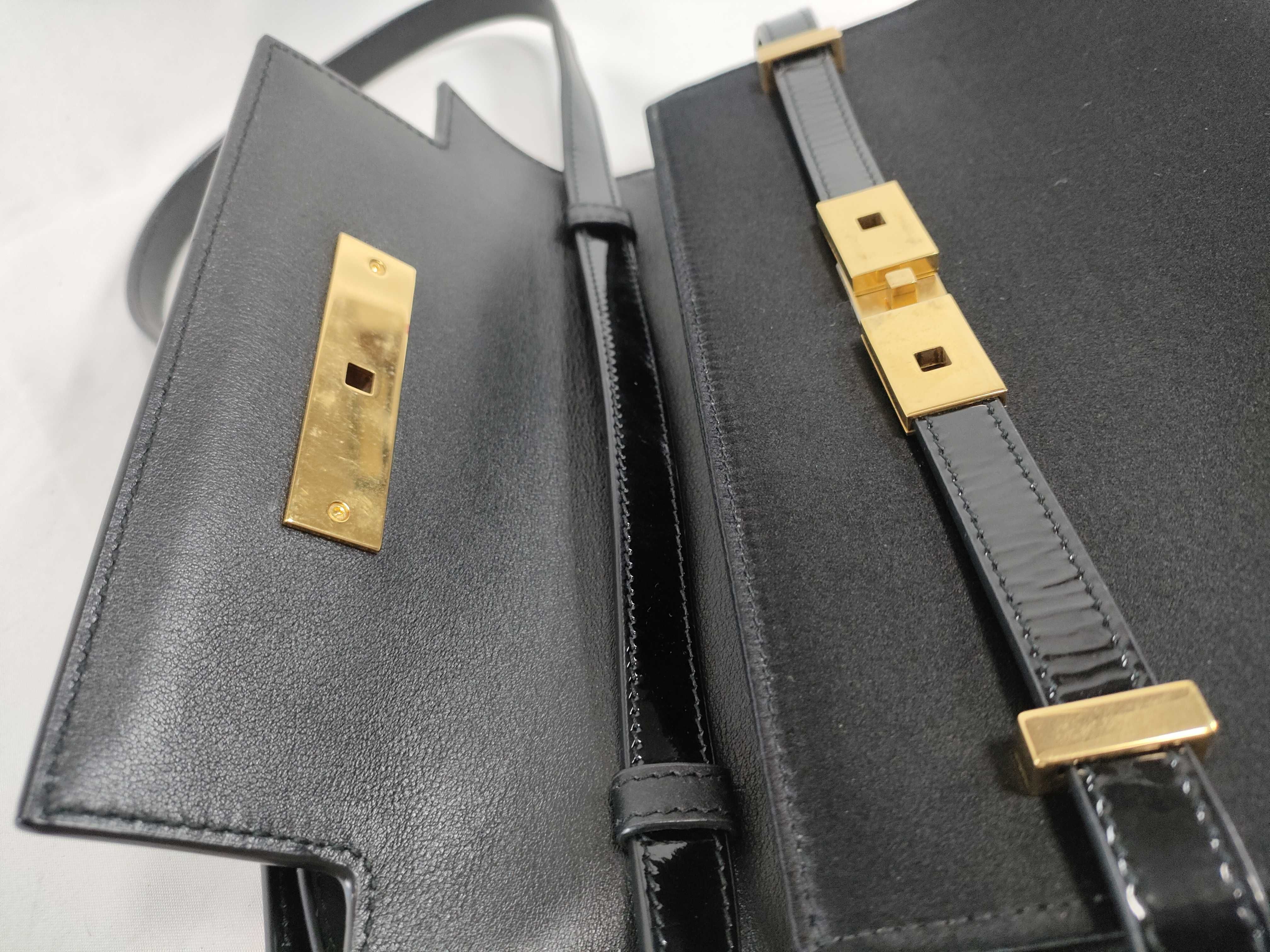 Manhattan Patent Leather Shoulder Bag — view 8