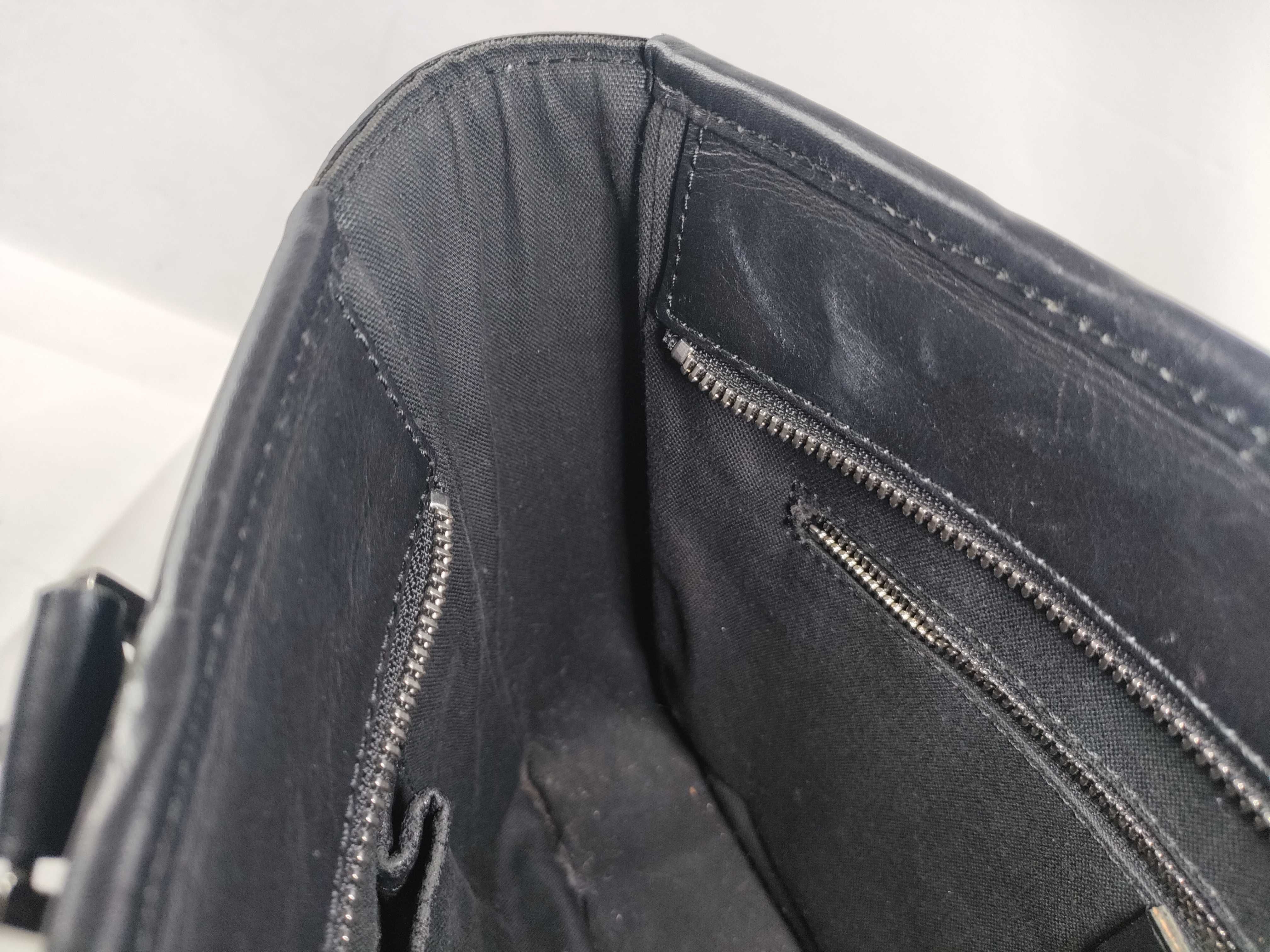 Wool Check Pattern Handbag — view 11