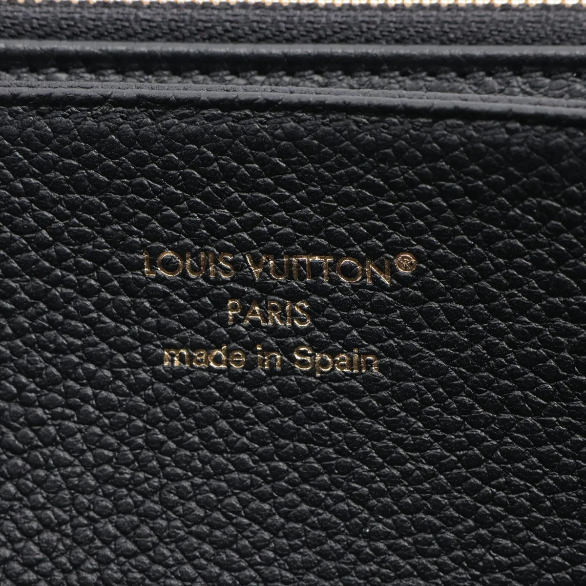Monogram Empreinte Zippy Wallet M28791 Black Round Zip Wallet (RFID detected) — view 11