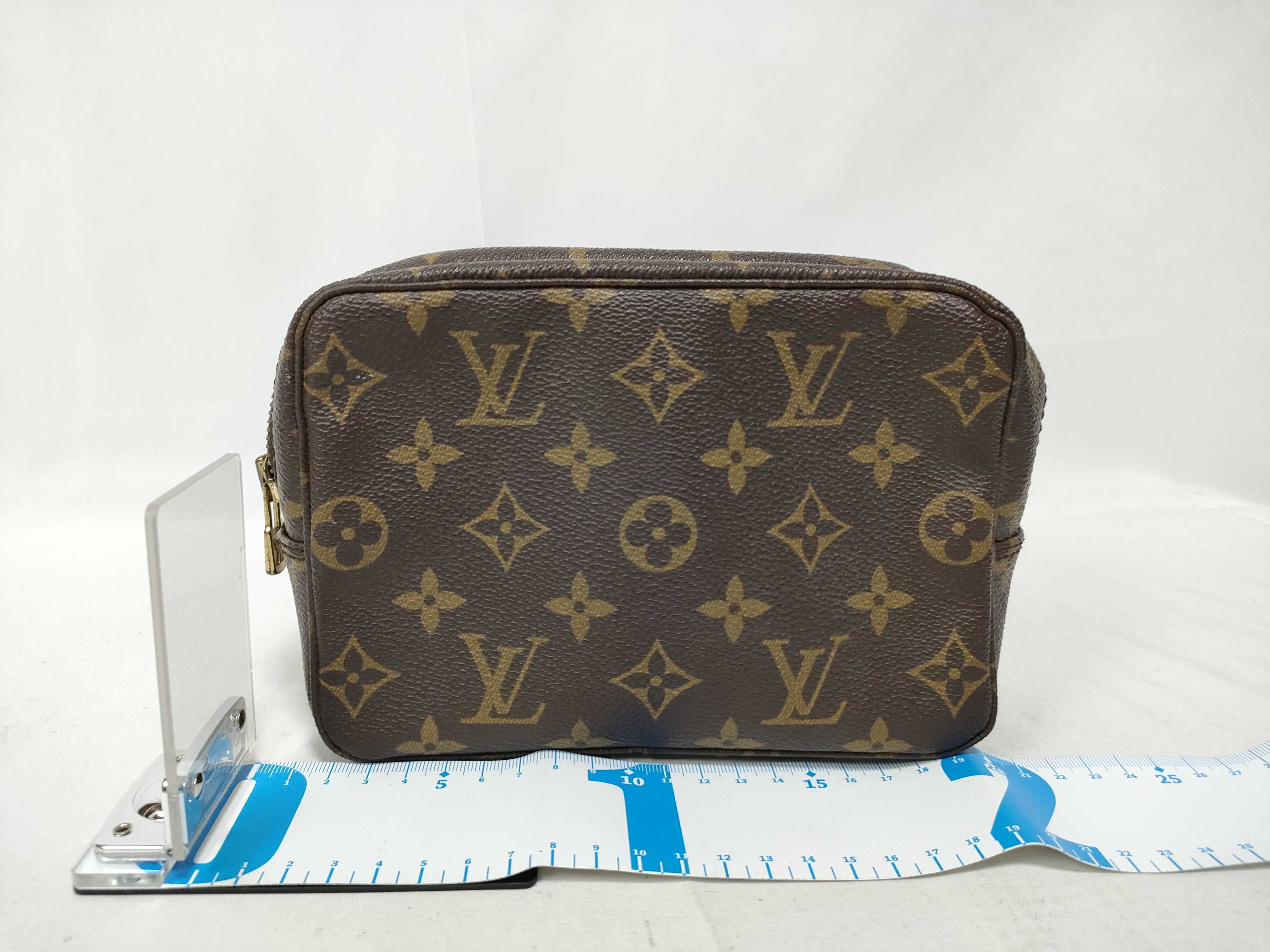 Monogram Louis Vuitton Monogram Trousses Toilette Clutch Pouch — view 2