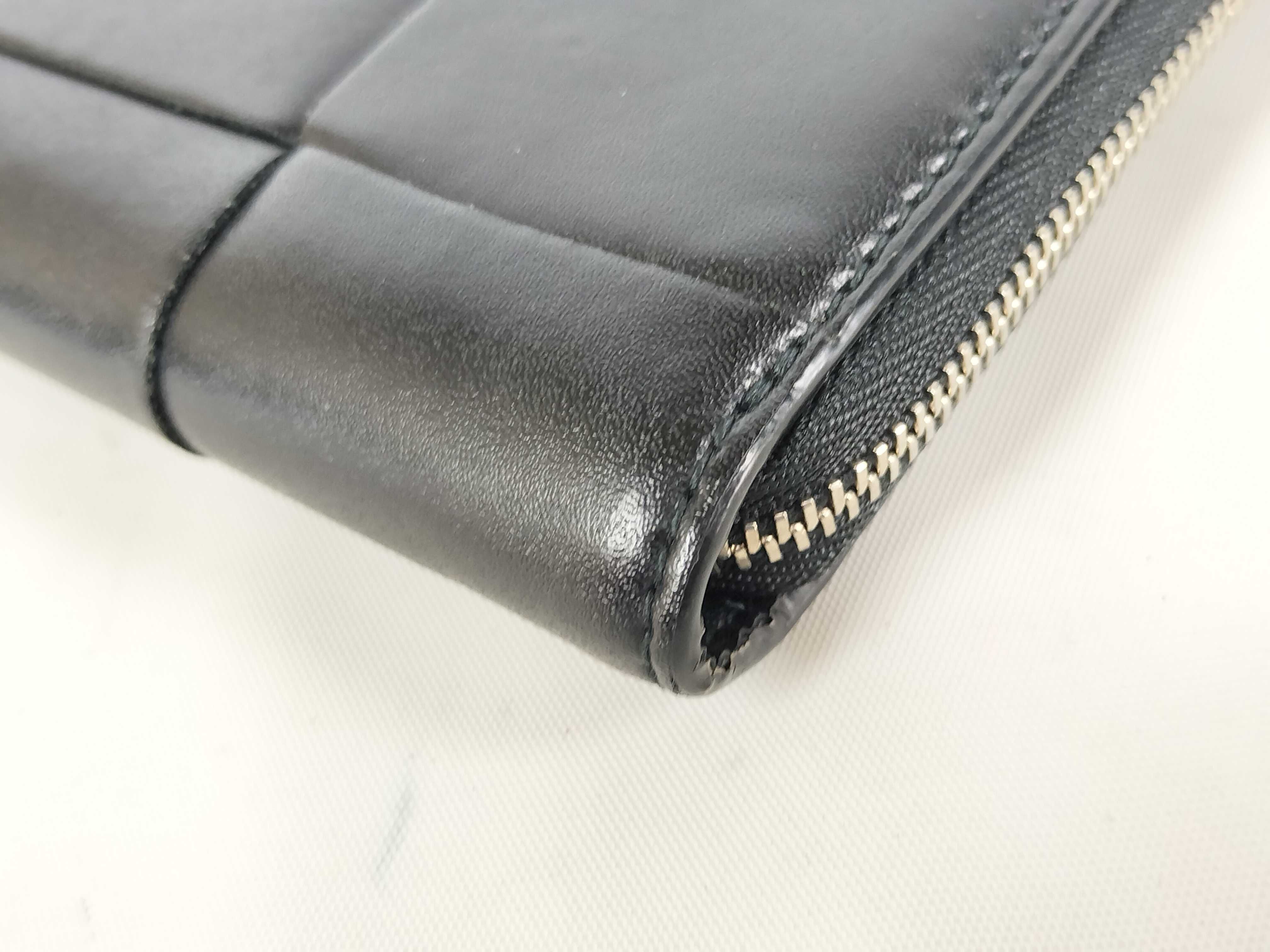 Maxi Intrecciato Cassette Zip Around Wallet — view 2