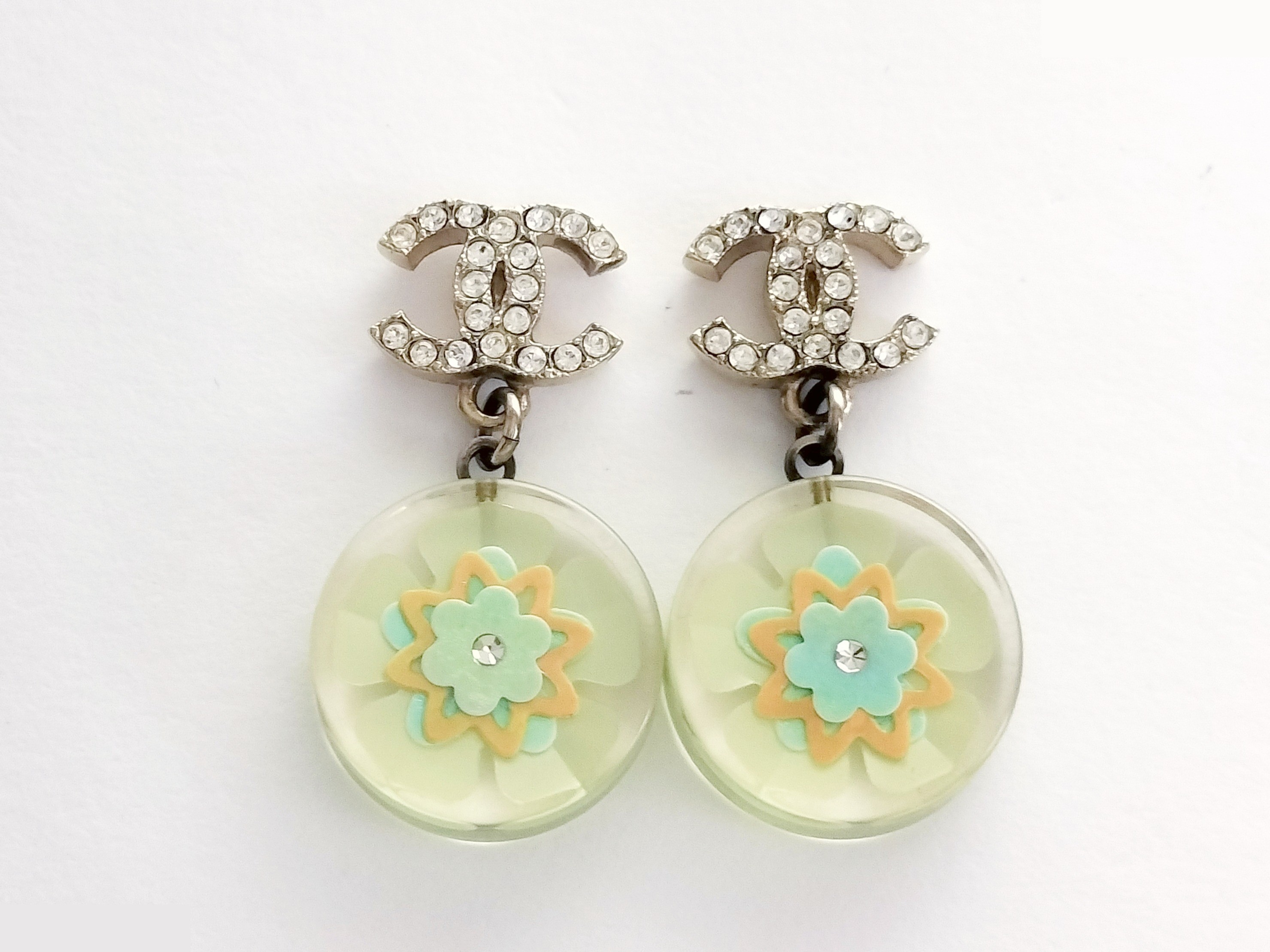 Coco Rhinestone Dangle Earrings