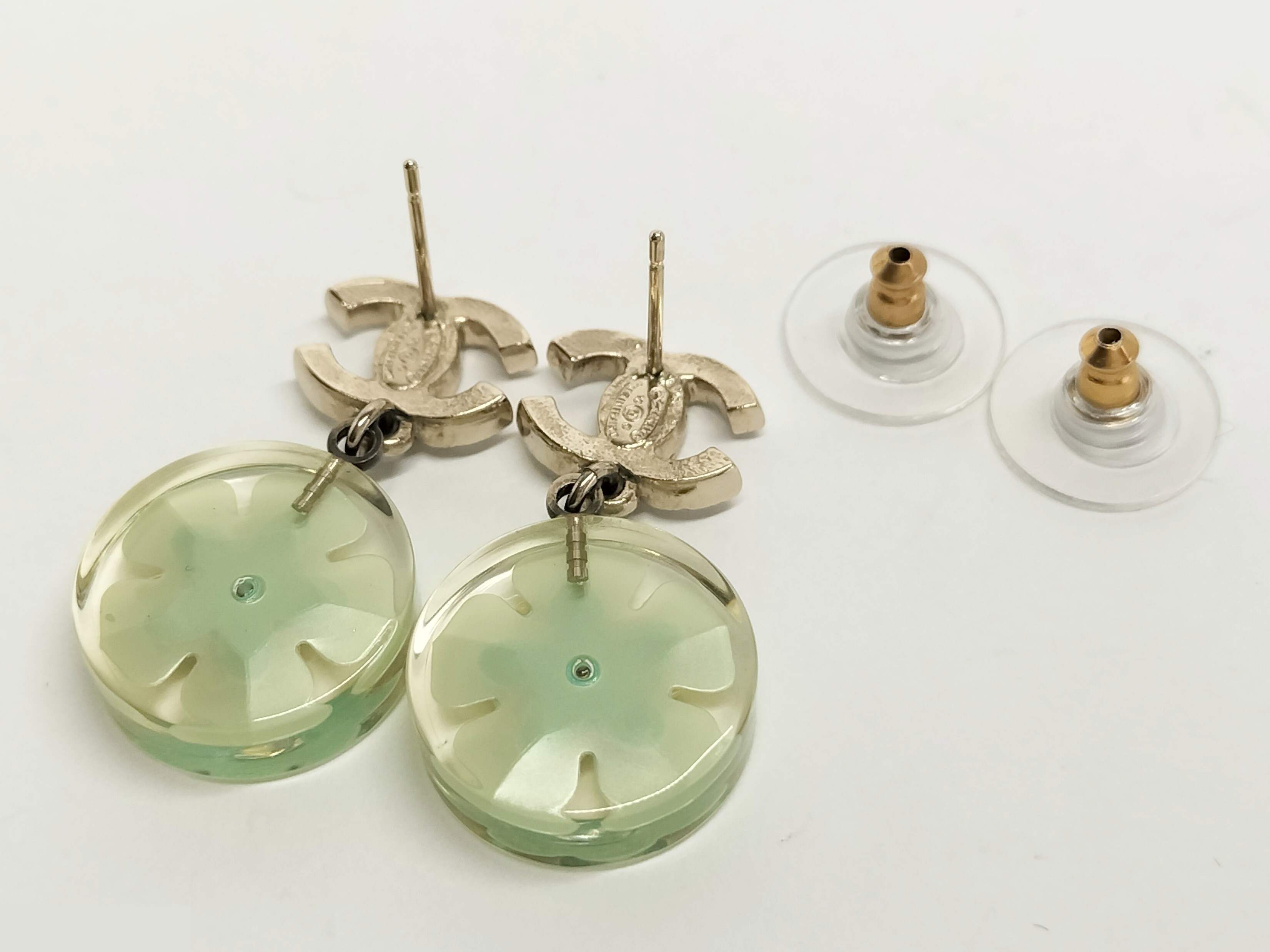 Coco Rhinestone Dangle Earrings — view 2