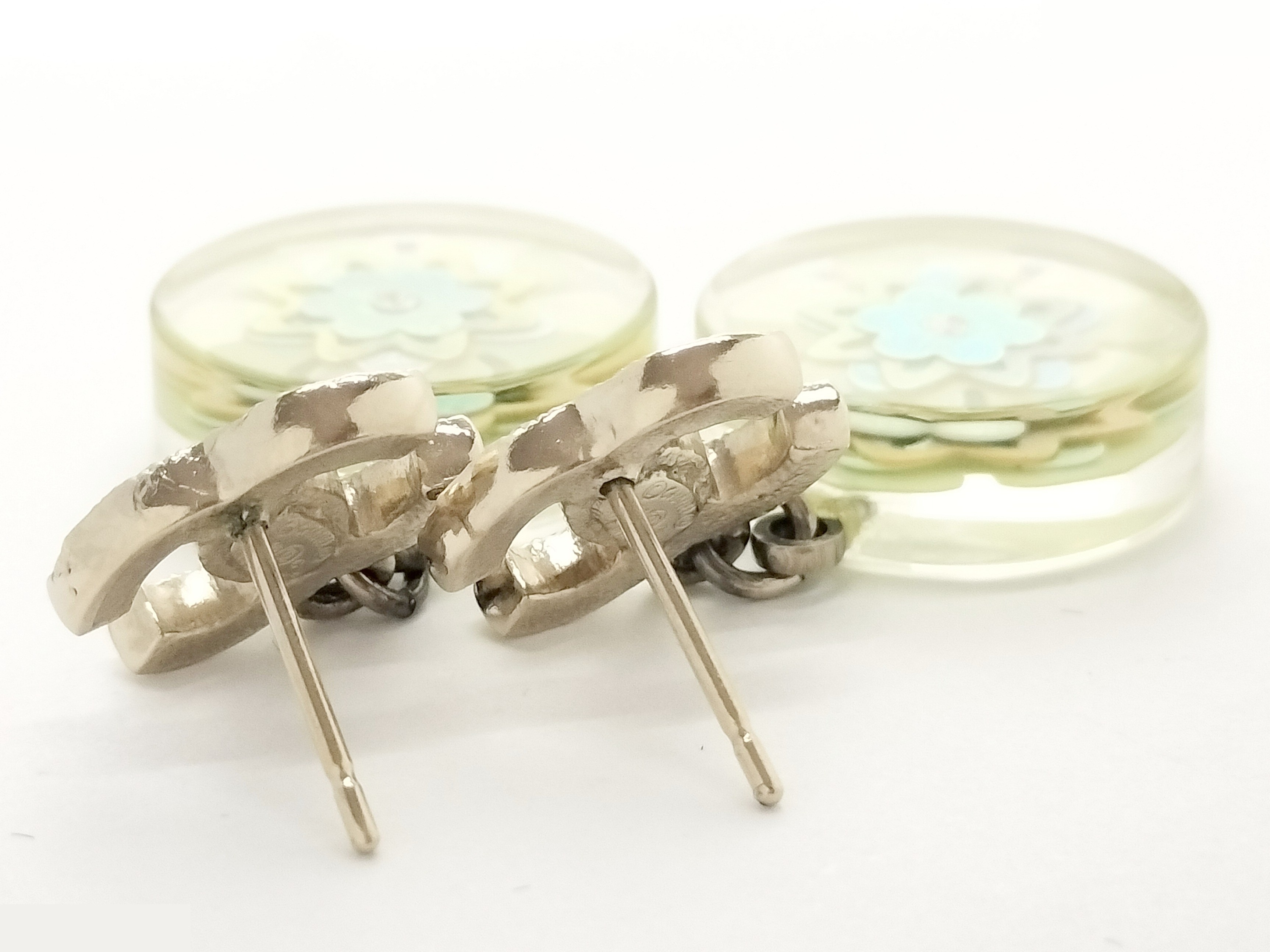 Coco Rhinestone Dangle Earrings — view 5