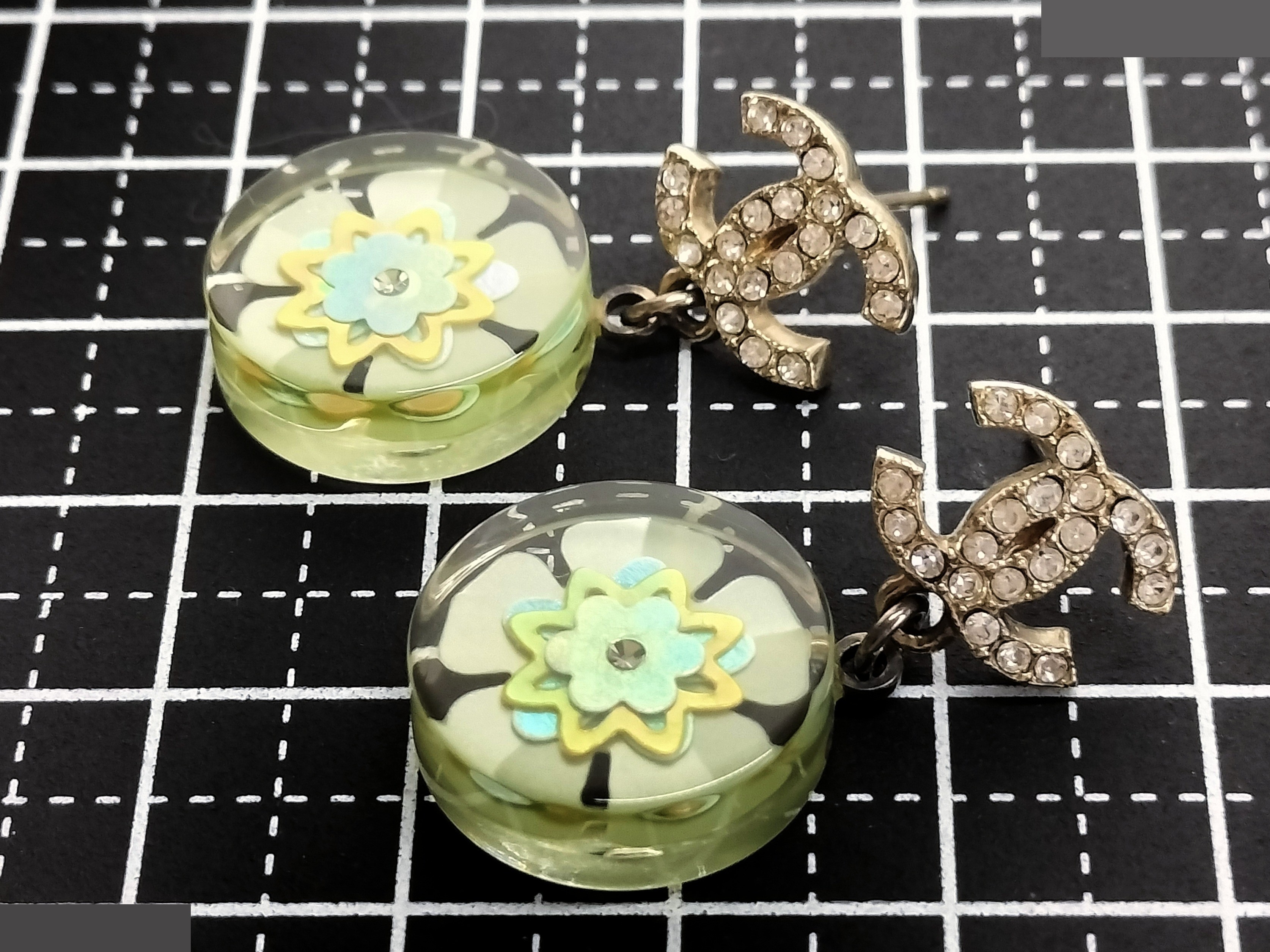 Coco Rhinestone Dangle Earrings — view 8