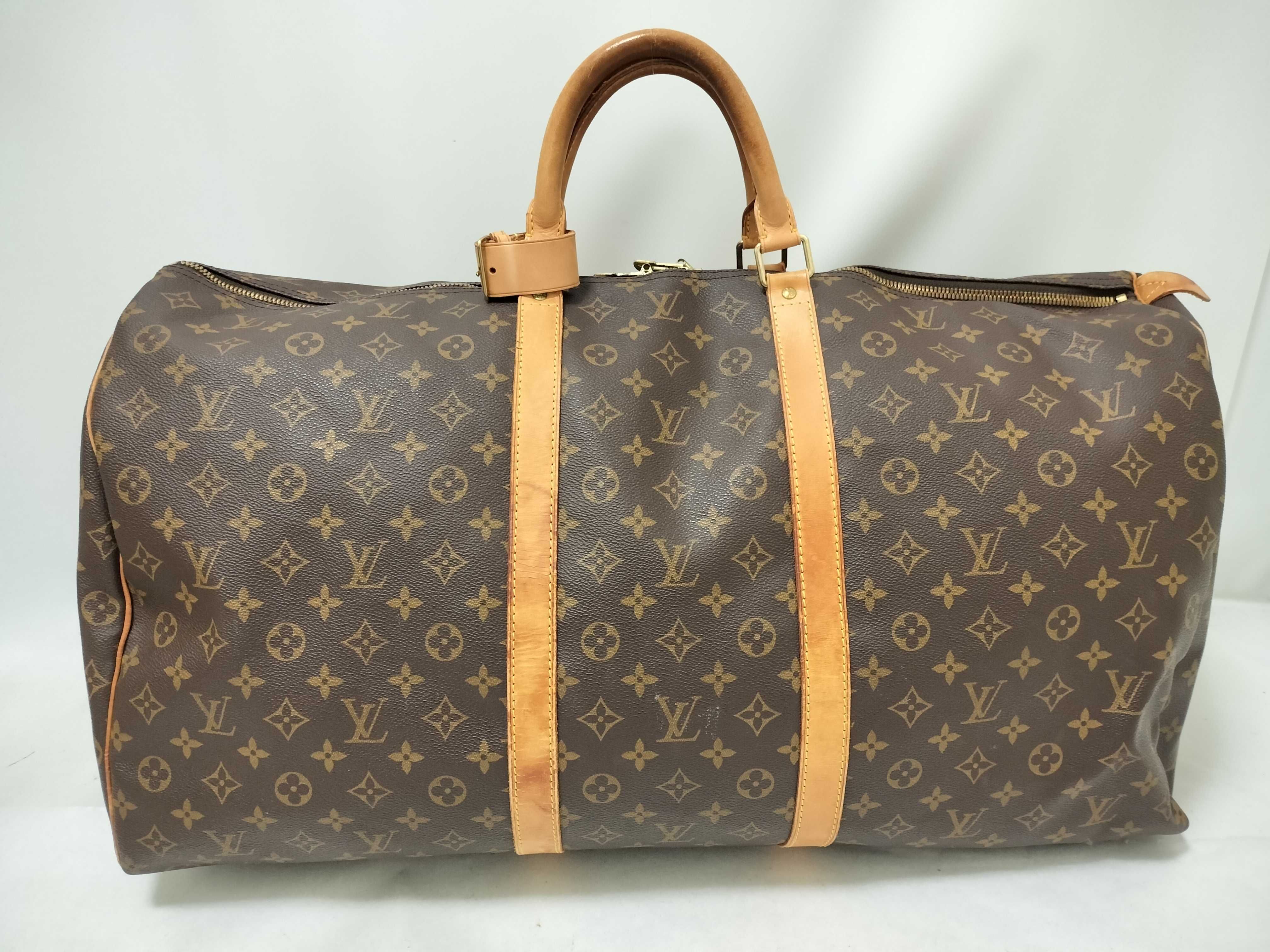 Monogram Louis Vuitton Keepall Boston Bag