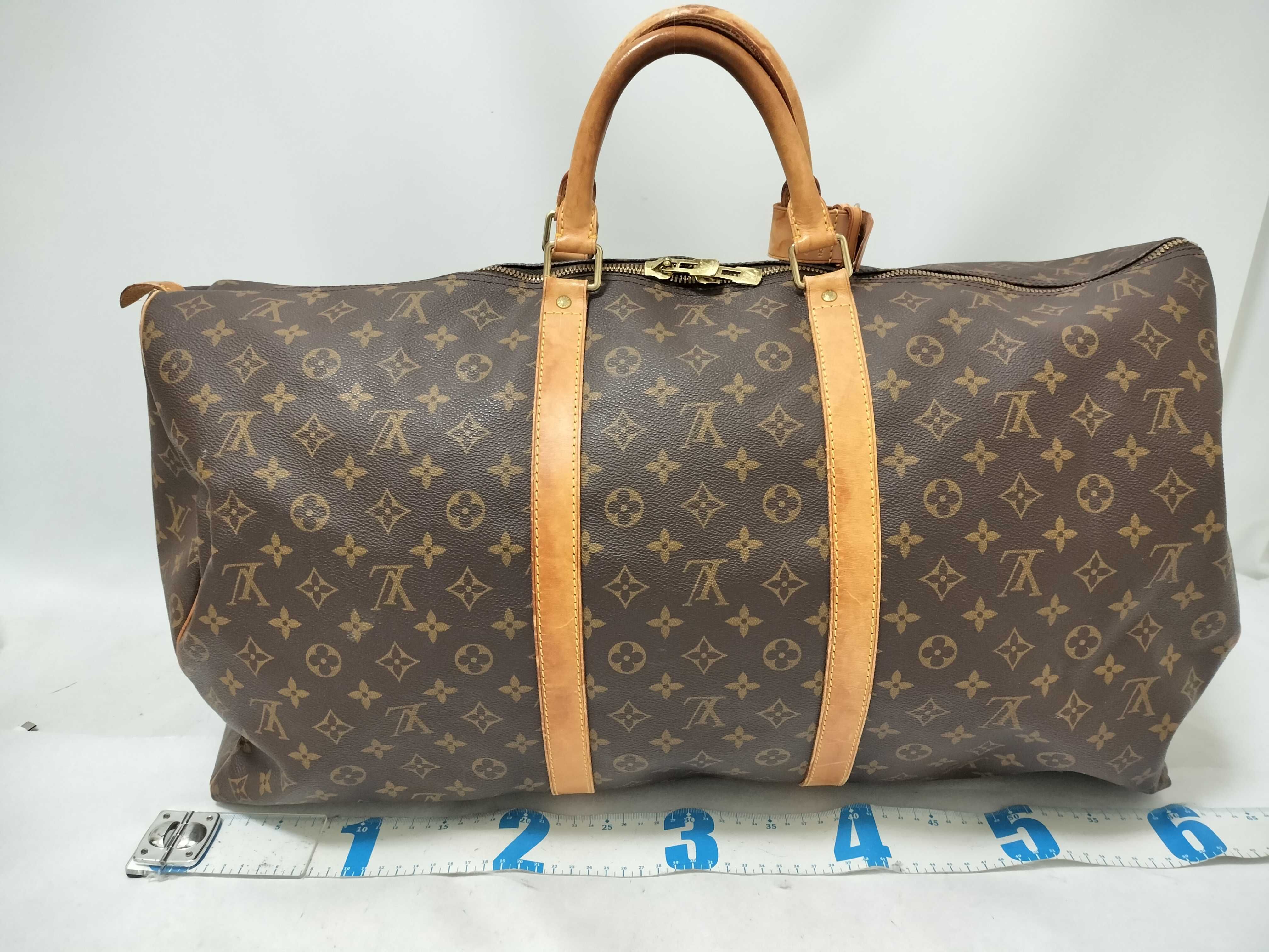 Monogram Louis Vuitton Keepall Boston Bag — view 2