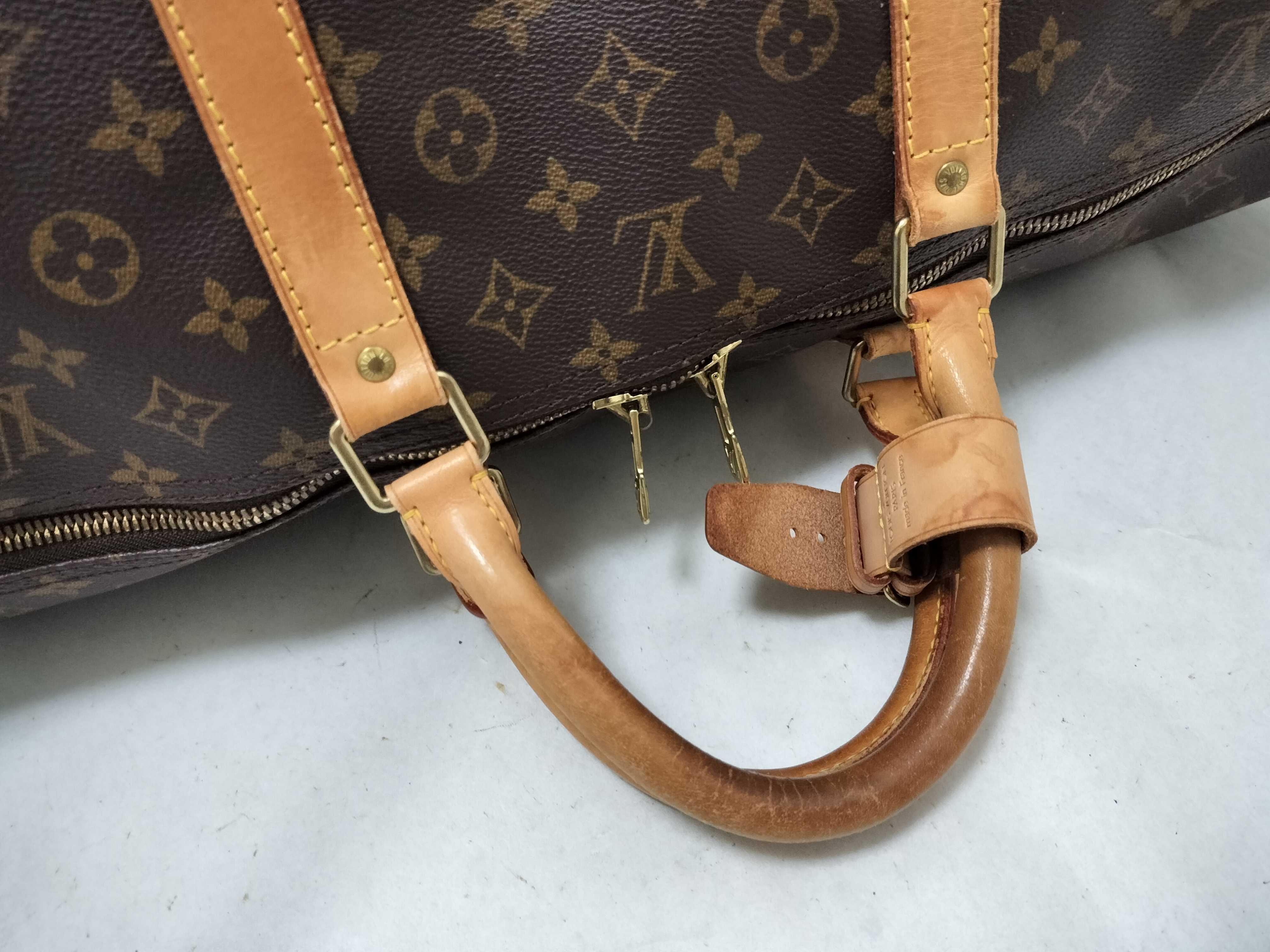 Monogram Louis Vuitton Keepall Boston Bag — view 3