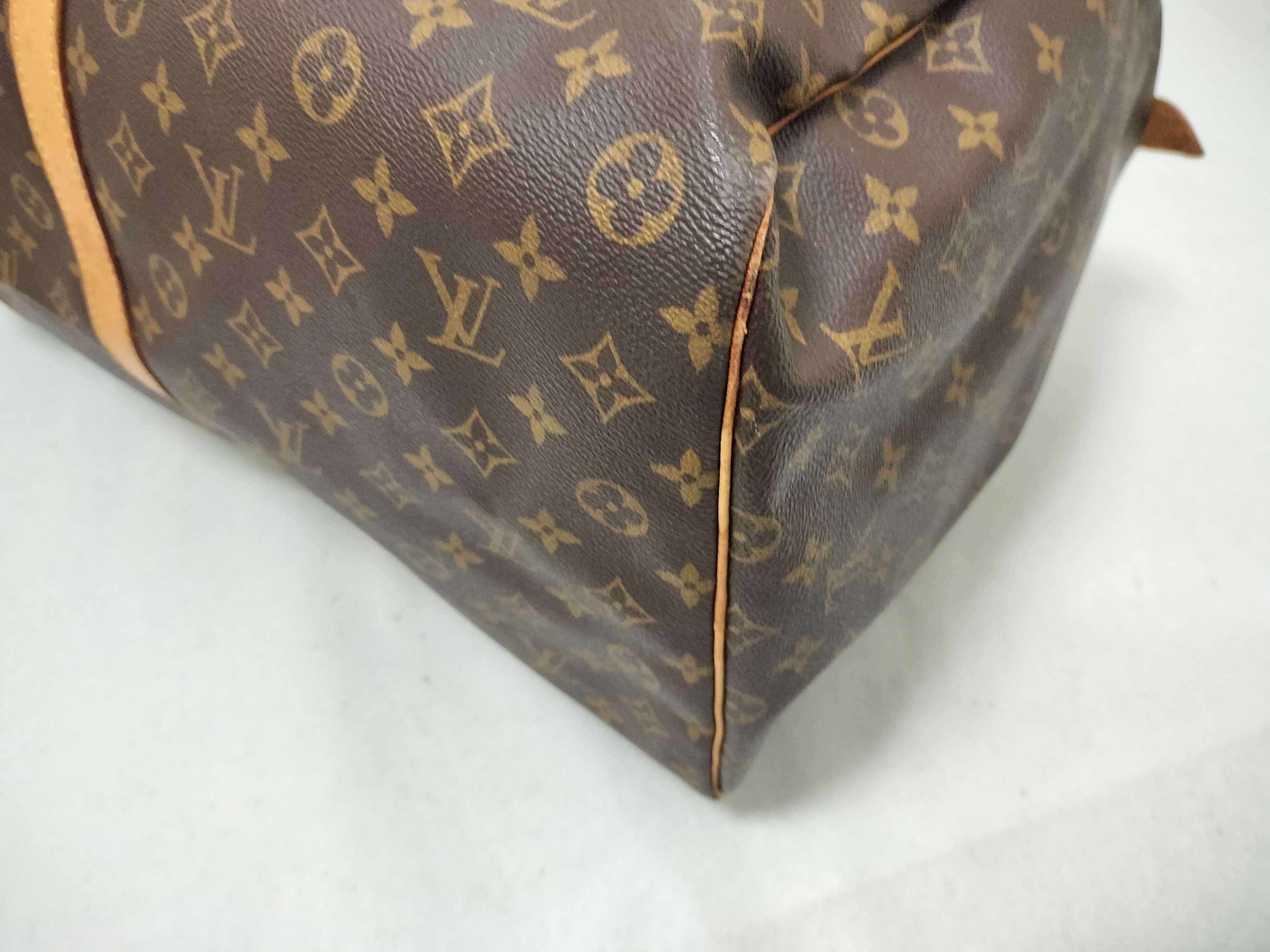 Monogram Louis Vuitton Keepall Boston Bag — view 7