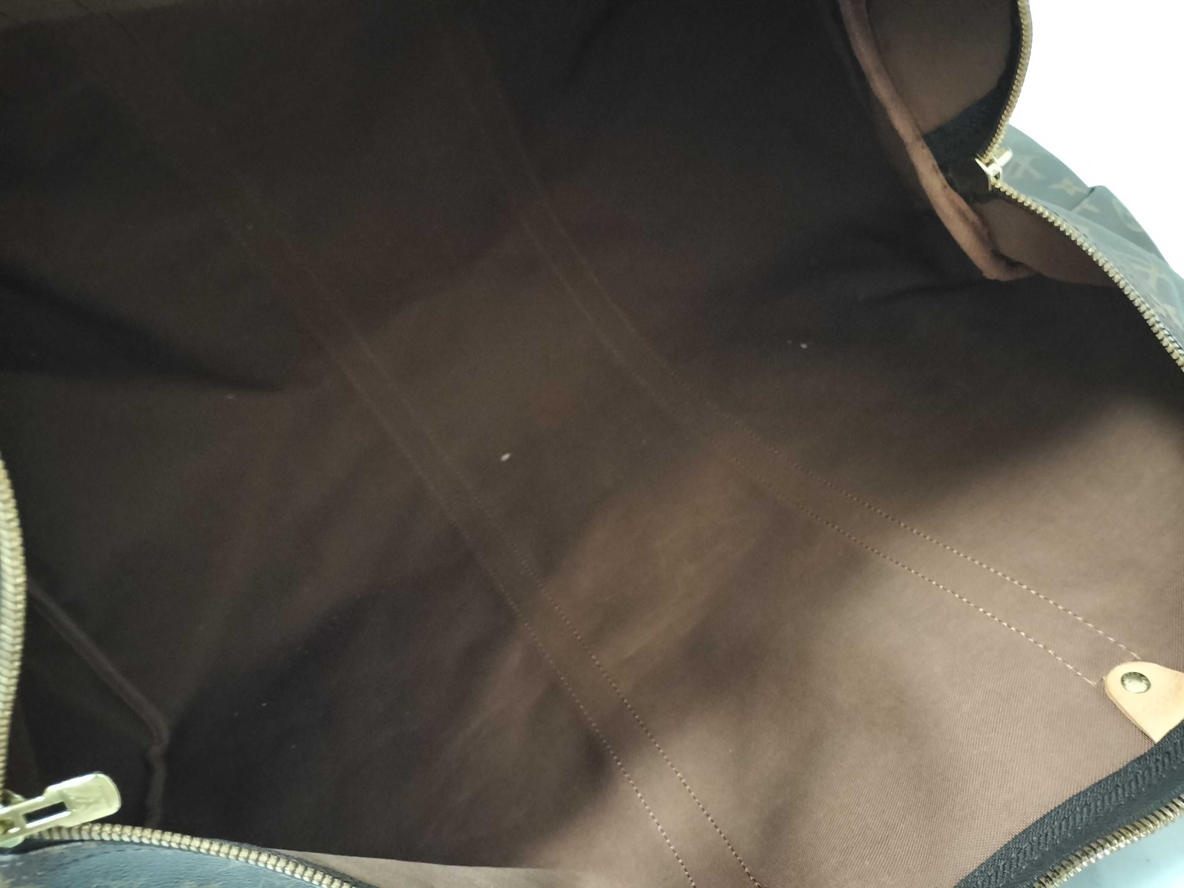 Monogram Louis Vuitton Keepall Boston Bag — view 10