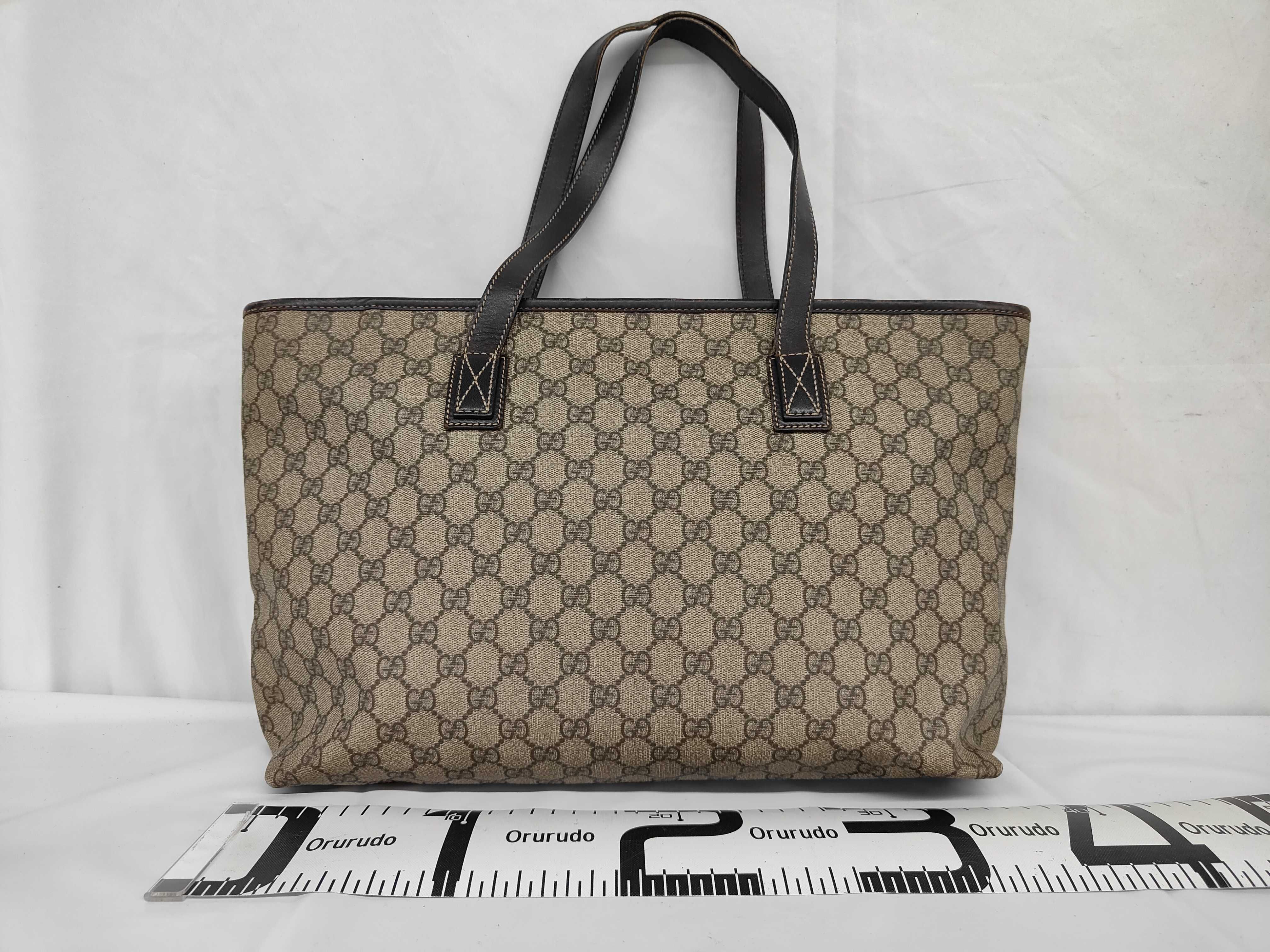 GG Supreme PVC Shopper Shoulder Bag Tote Bag — view 2