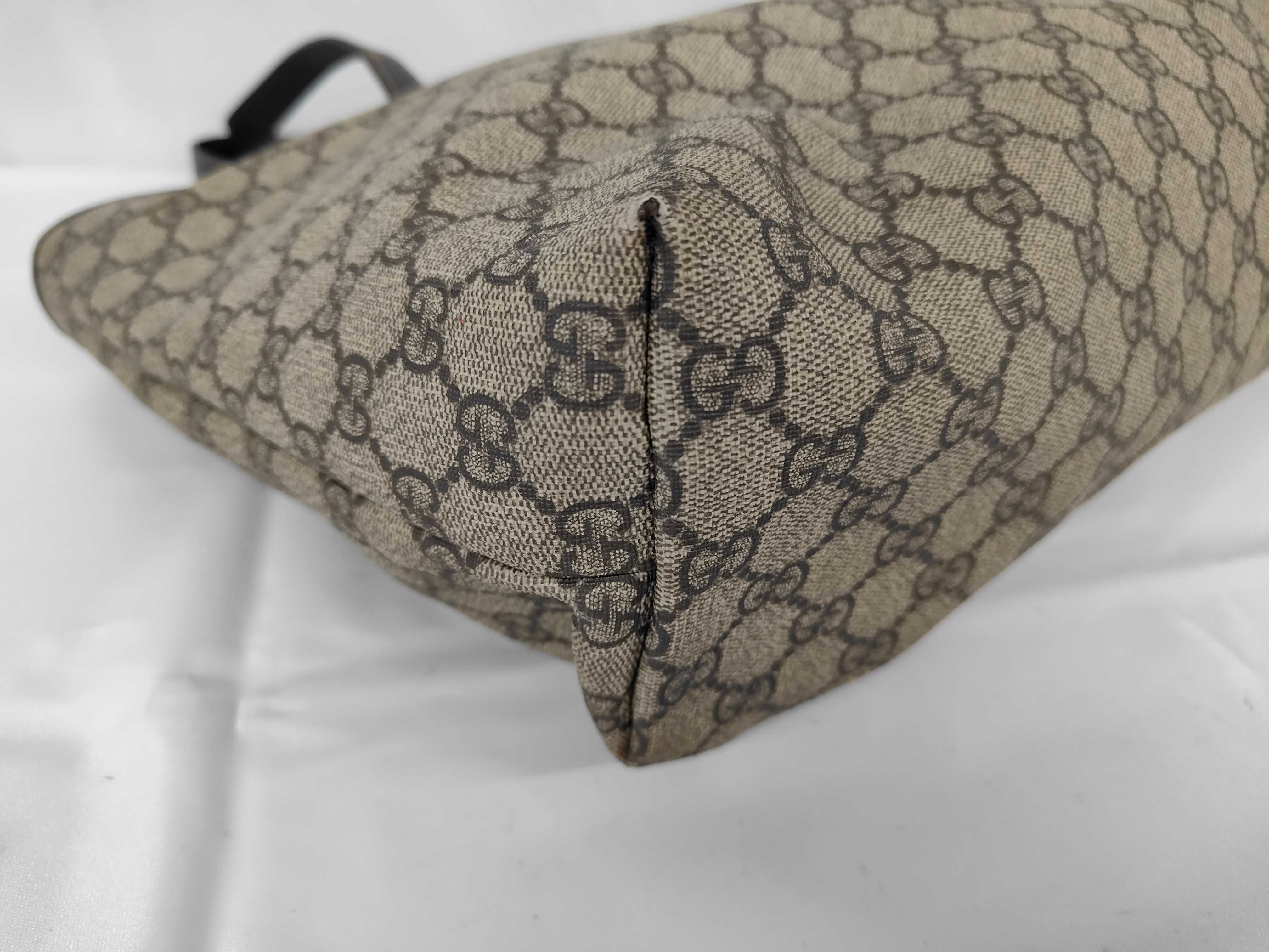 GG Supreme PVC Shopper Shoulder Bag Tote Bag — view 7