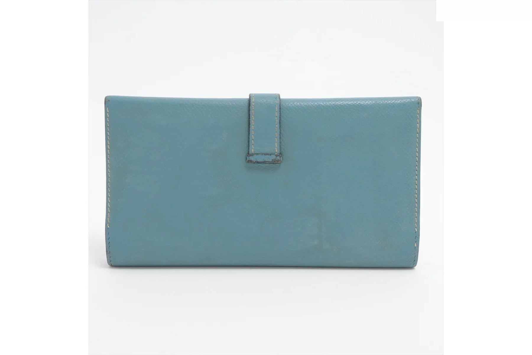 K stamp 2PLIS Bearn Dupli leather long wallet trifold — view 2
