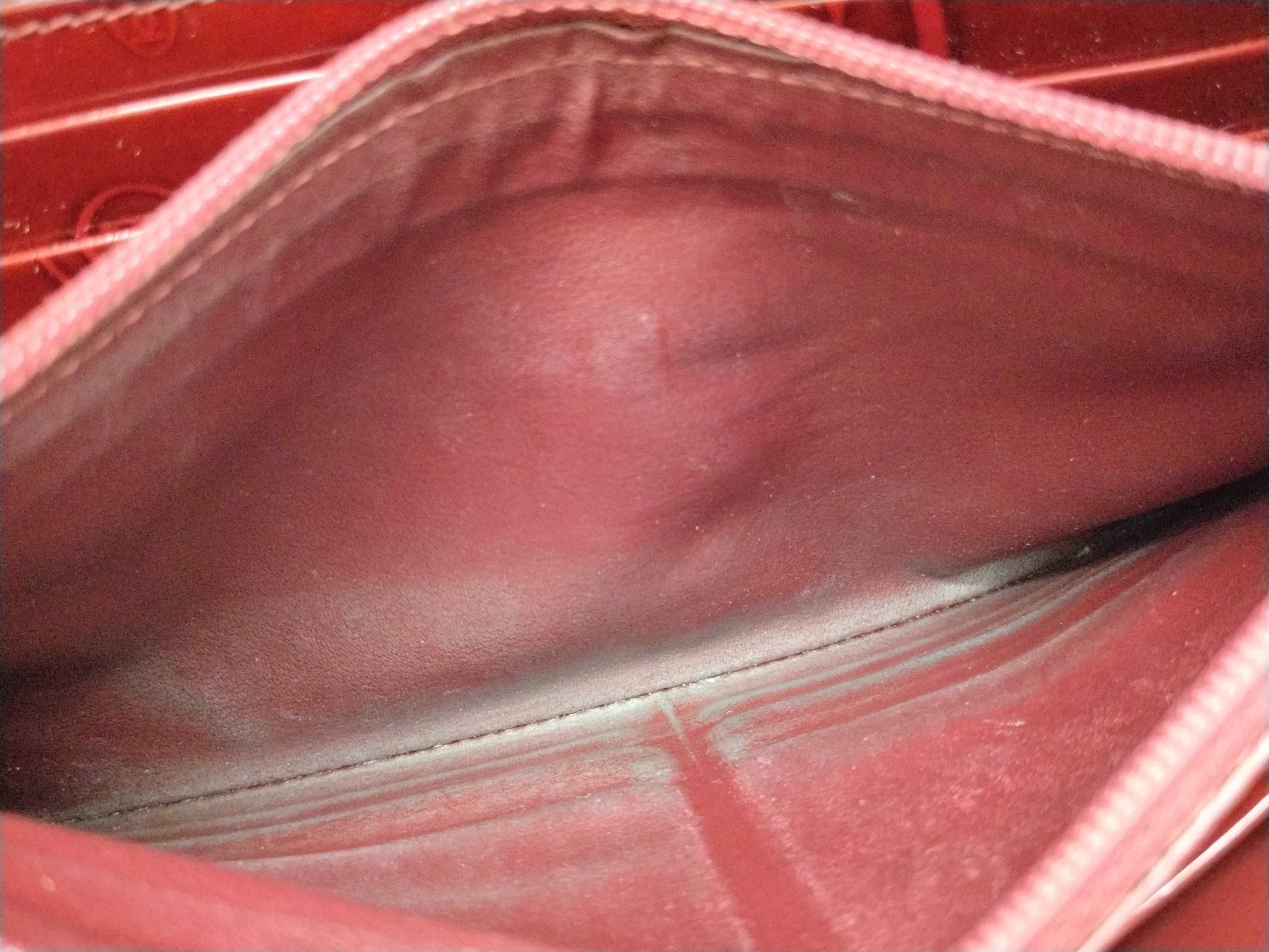 patent leather long wallet — view 13