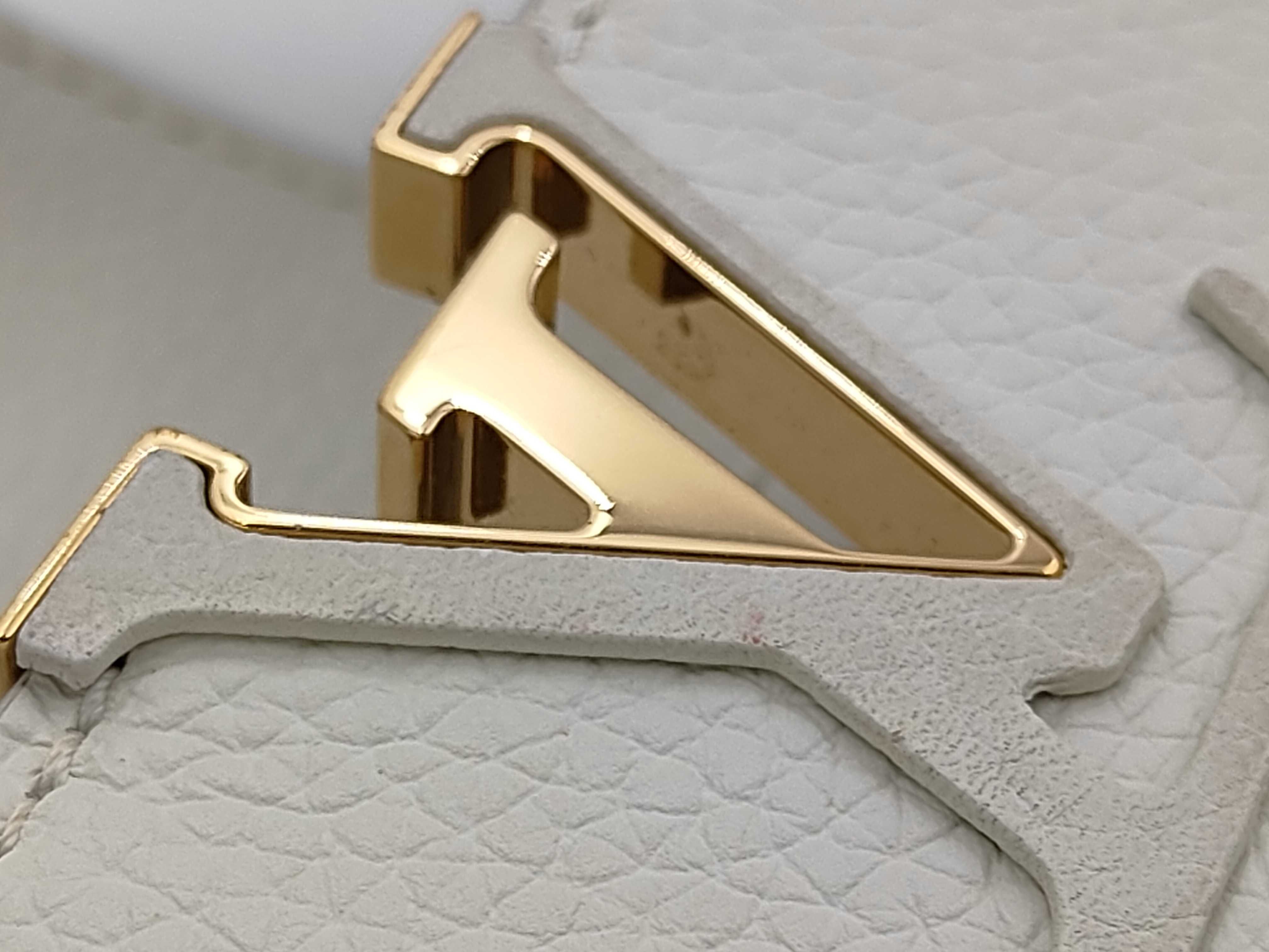 Capucines BB Quartz Taurillon Leather Handbag M24545 NFC — view 13