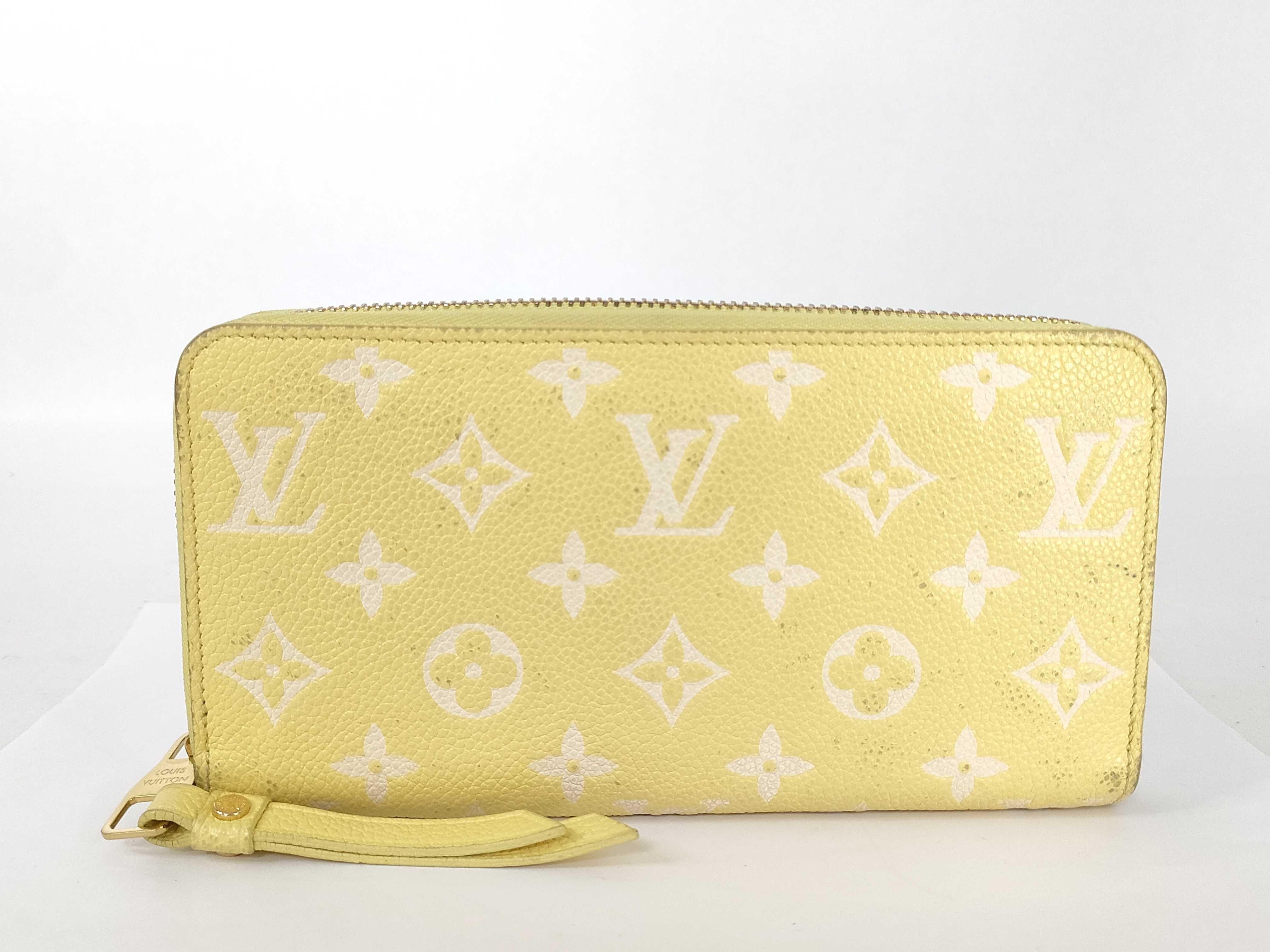 Monogram Empreinte Louis Vuitton Zippy Wallet Empreinte Bicolor Wallet
