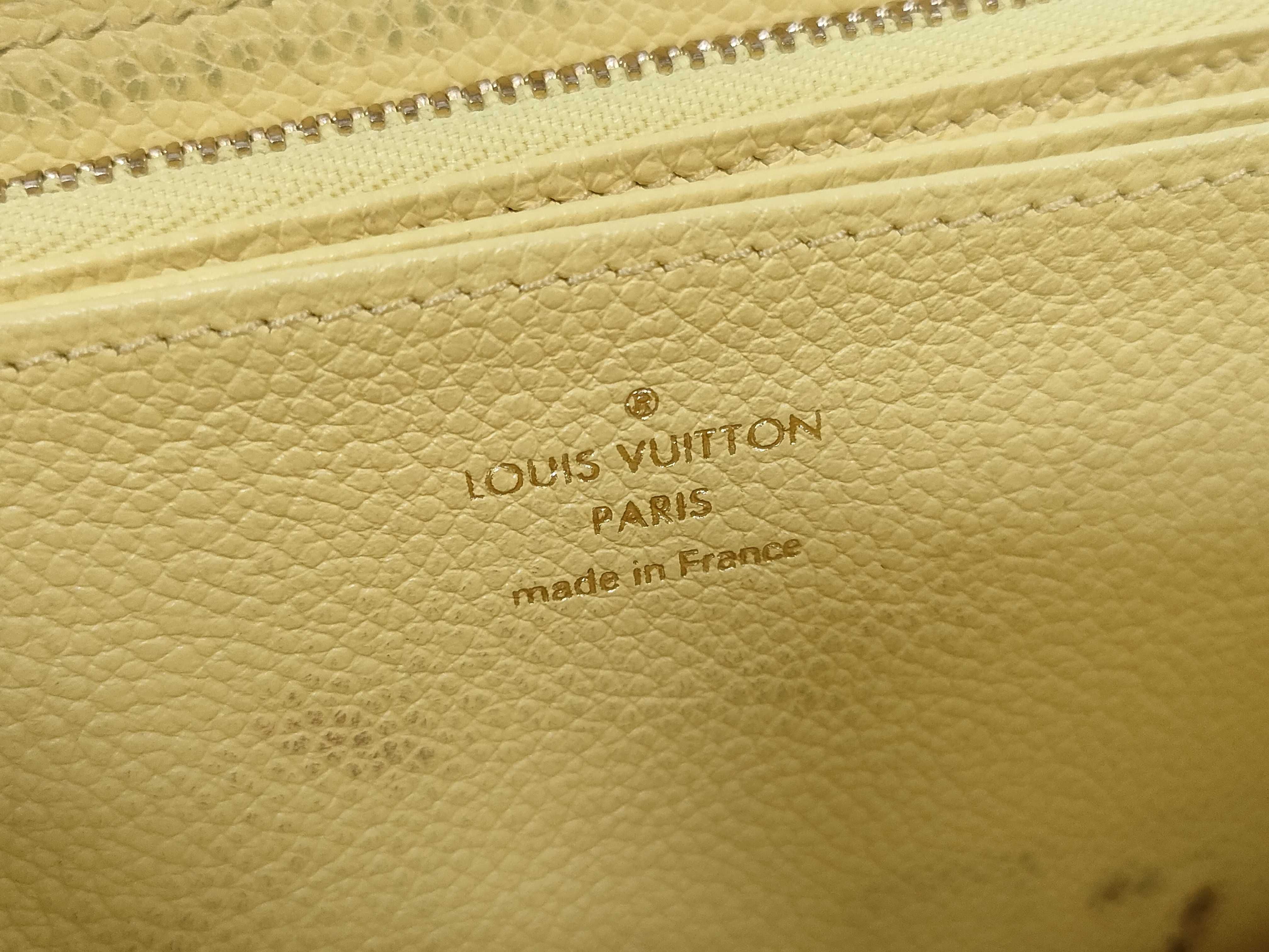 Monogram Empreinte Louis Vuitton Zippy Wallet Empreinte Bicolor Wallet — view 12