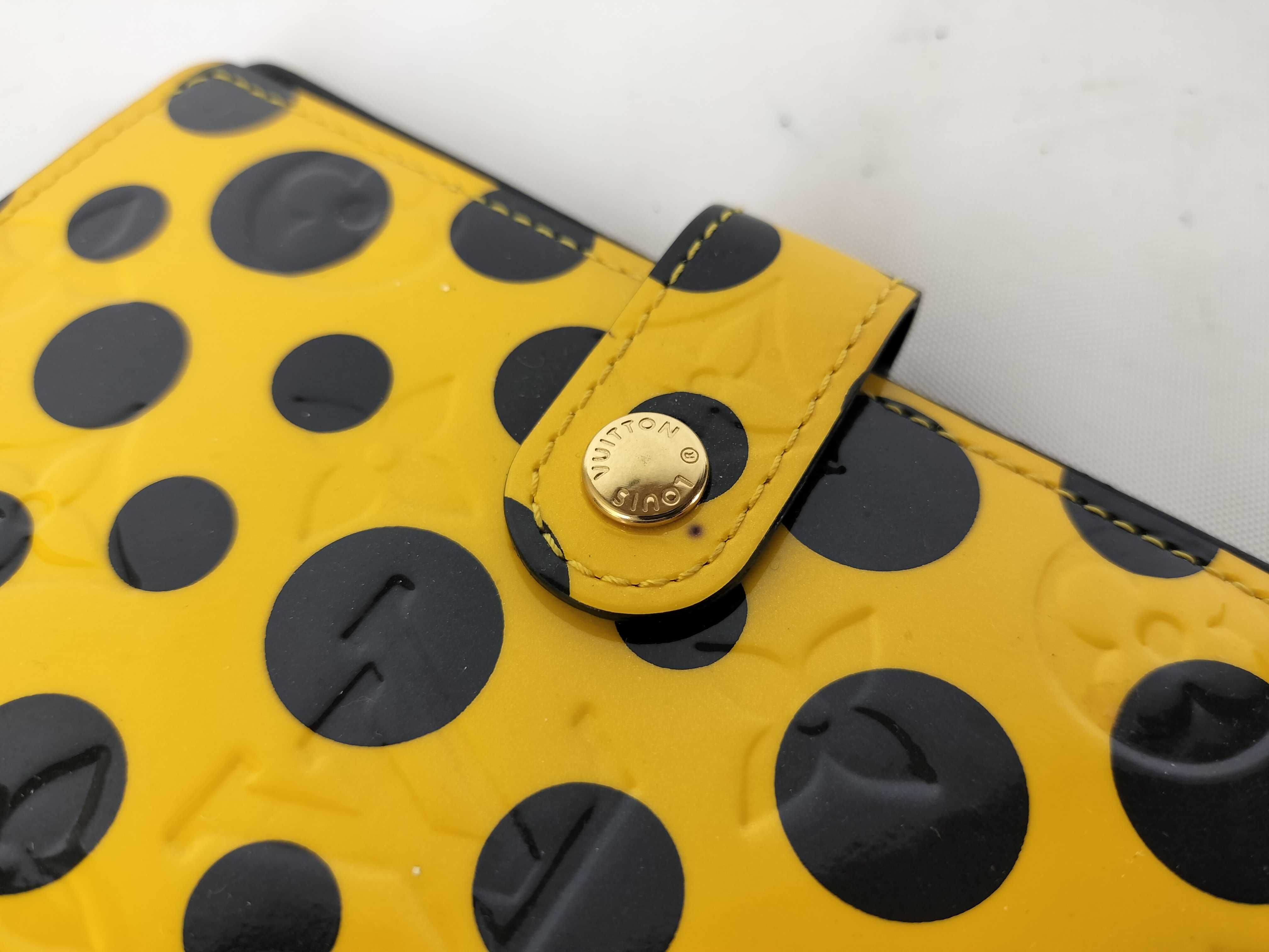 Vernis Yayoi Kusama Agenda Yellow x Black Notebook Cover — view 5
