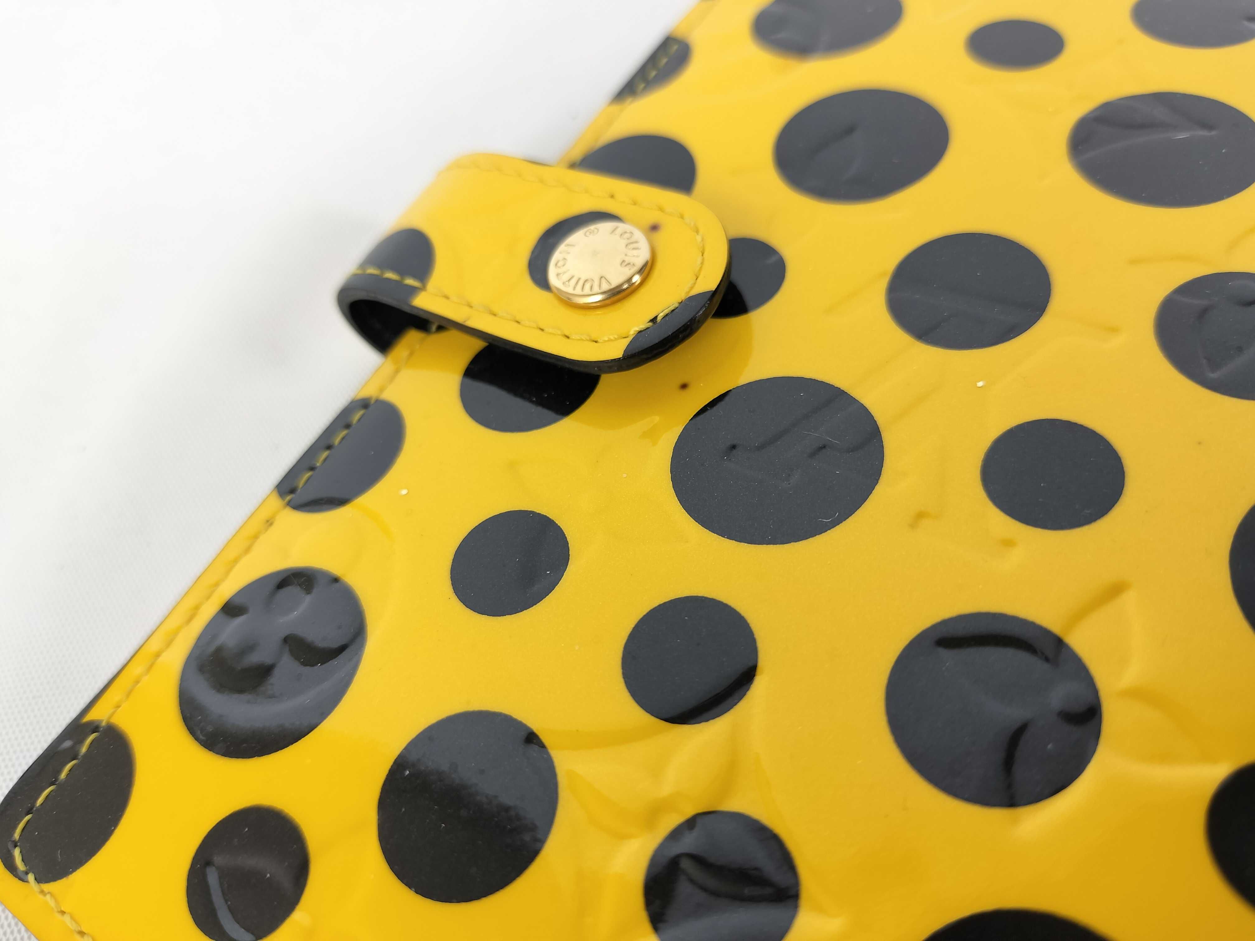Vernis Yayoi Kusama Agenda Yellow x Black Notebook Cover — view 10