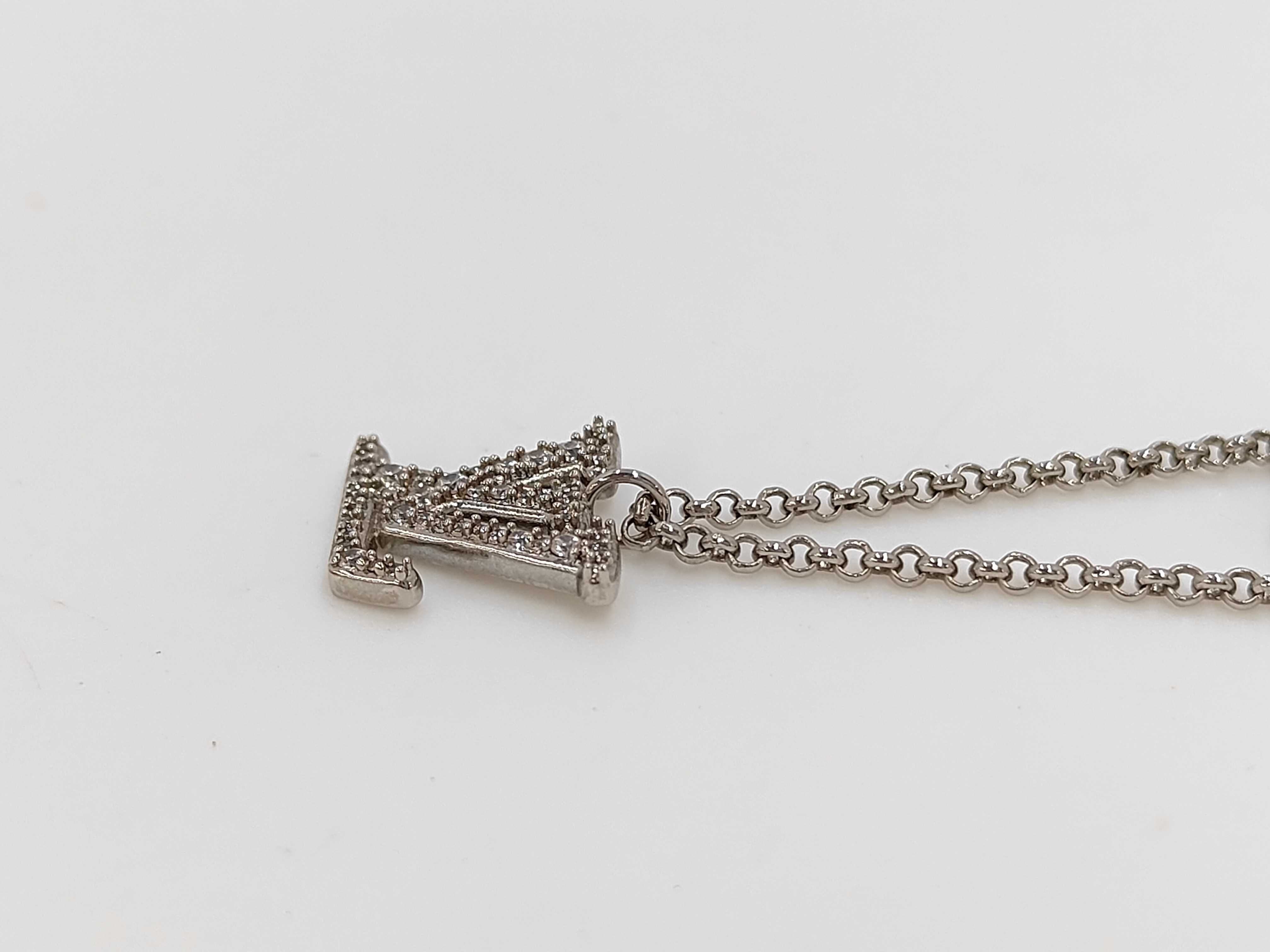 Lady LV Silver Necklace — view 2