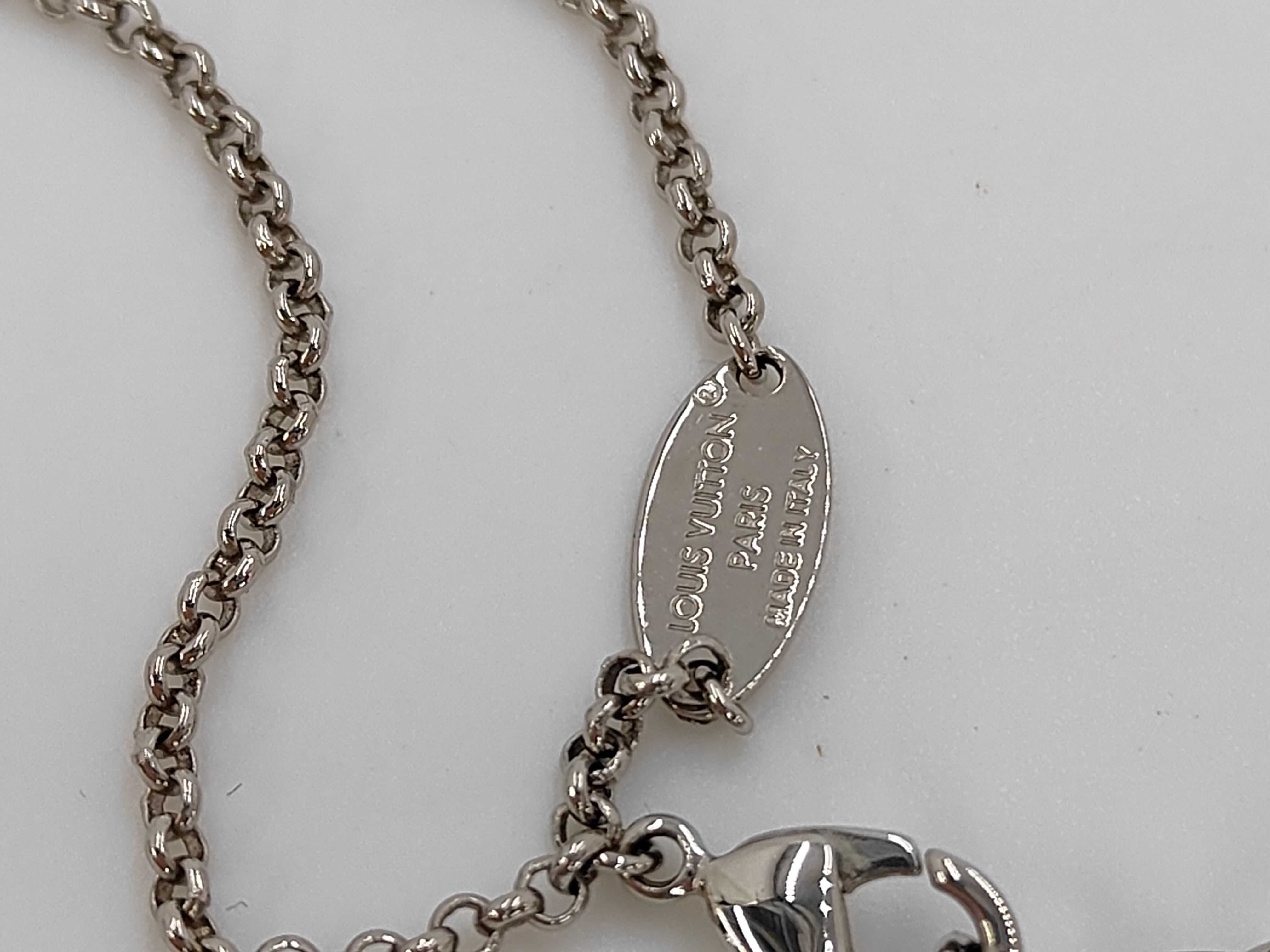 Lady LV Silver Necklace — view 4