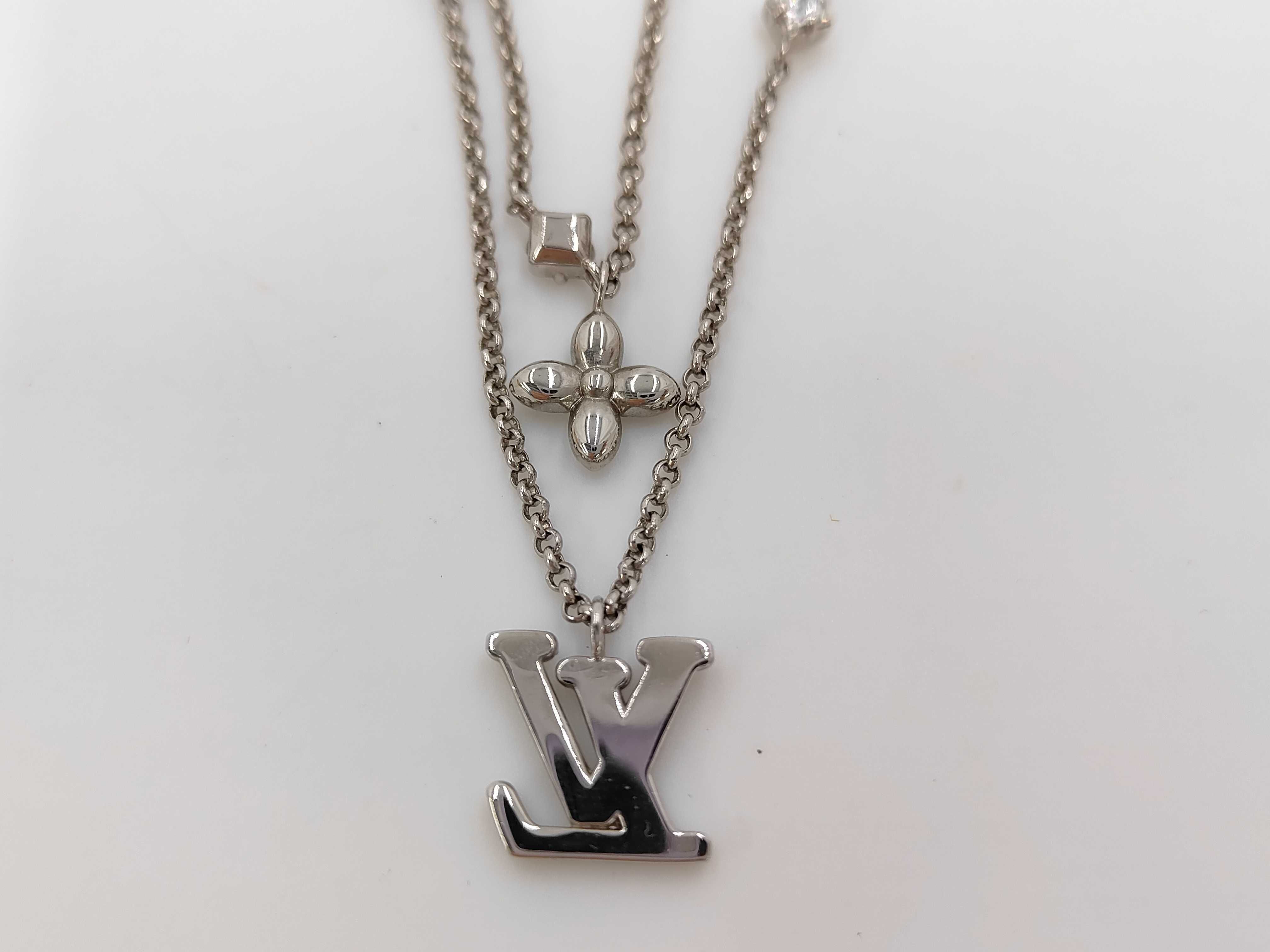 Lady LV Silver Necklace — view 5