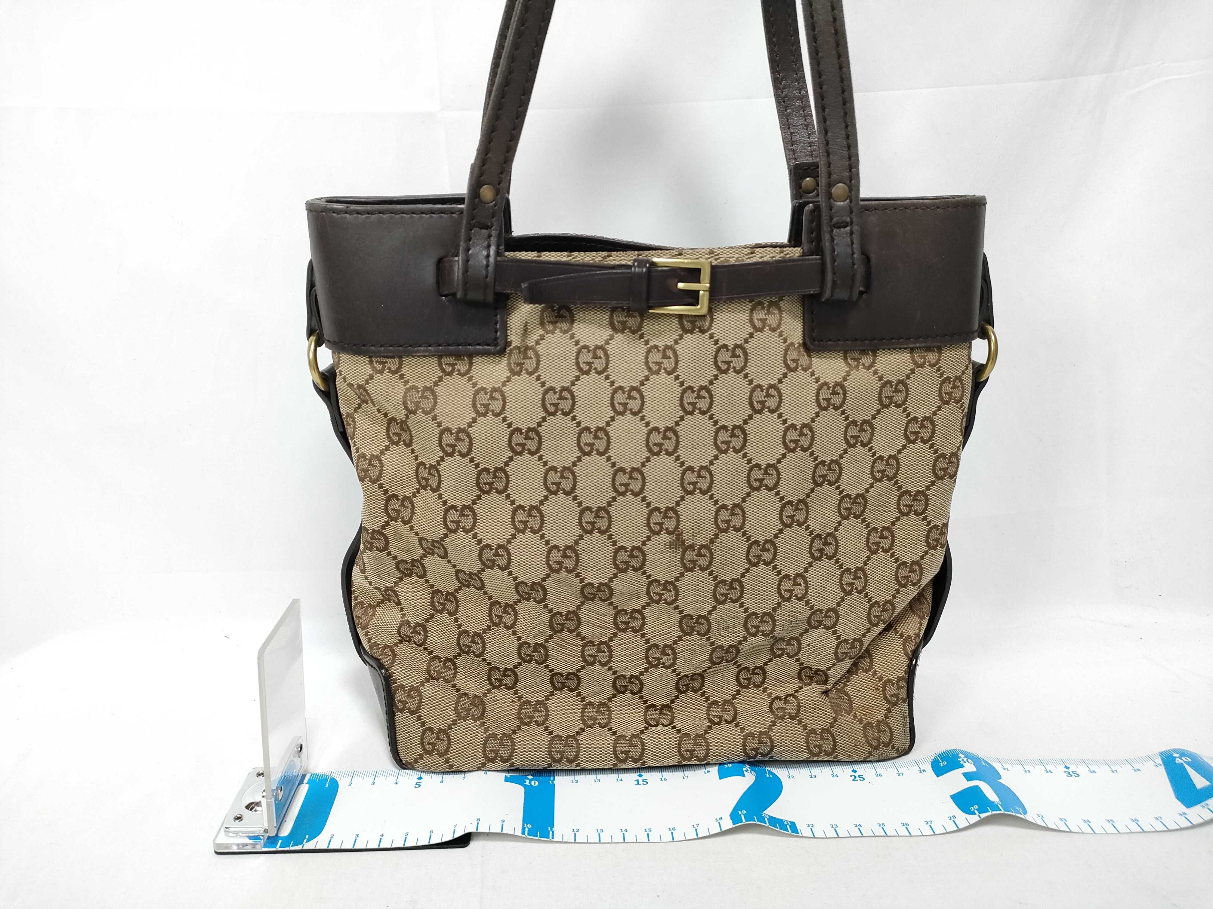 Canvas Leather Shoulder Bag — view 2