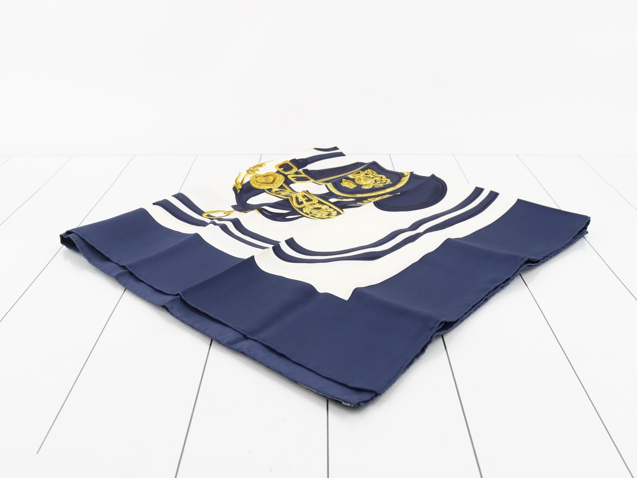 Carré 90 Brides de Gala Silk Scarf — view 2