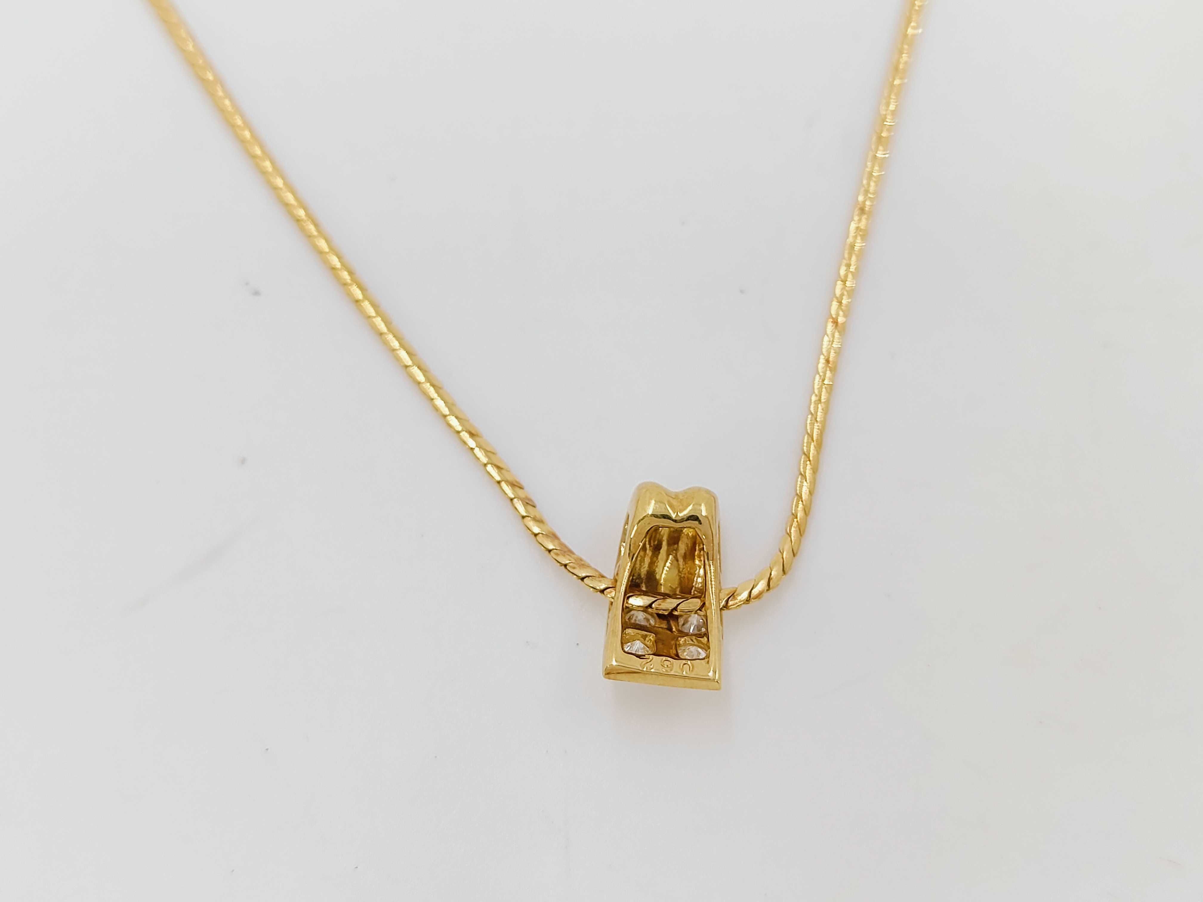 necklace with 750 062 engraving. — view 3