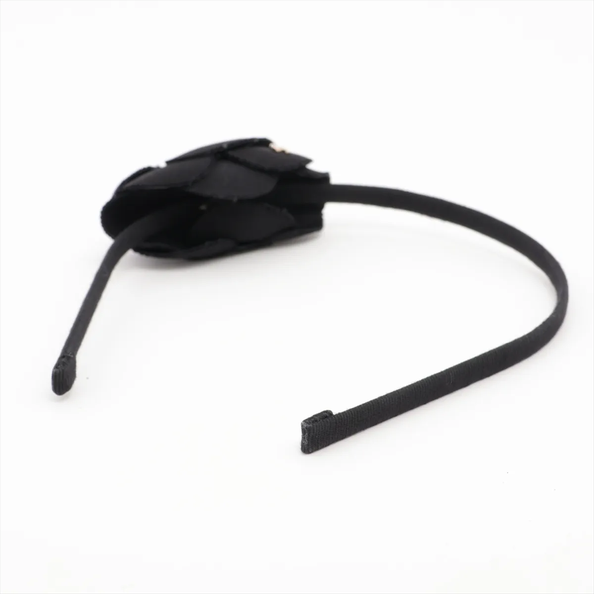 Coco Mark Camellia 24P Headband Fabric Black — view 2