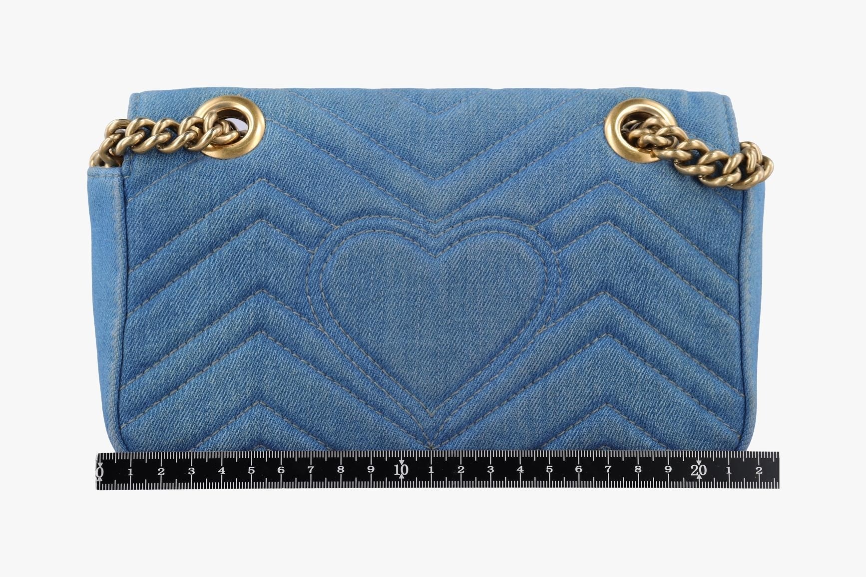 GG Marmont Denim Blue — view 2