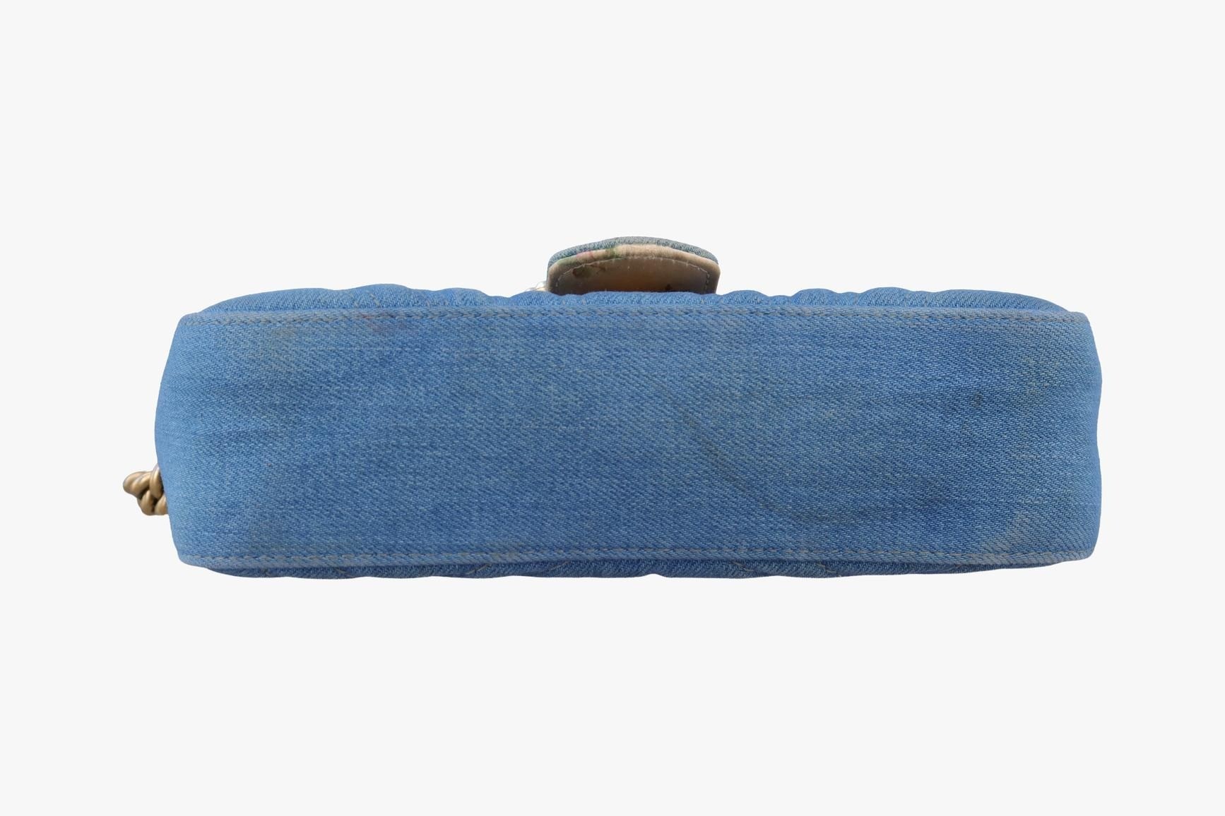 GG Marmont Denim Blue — view 3