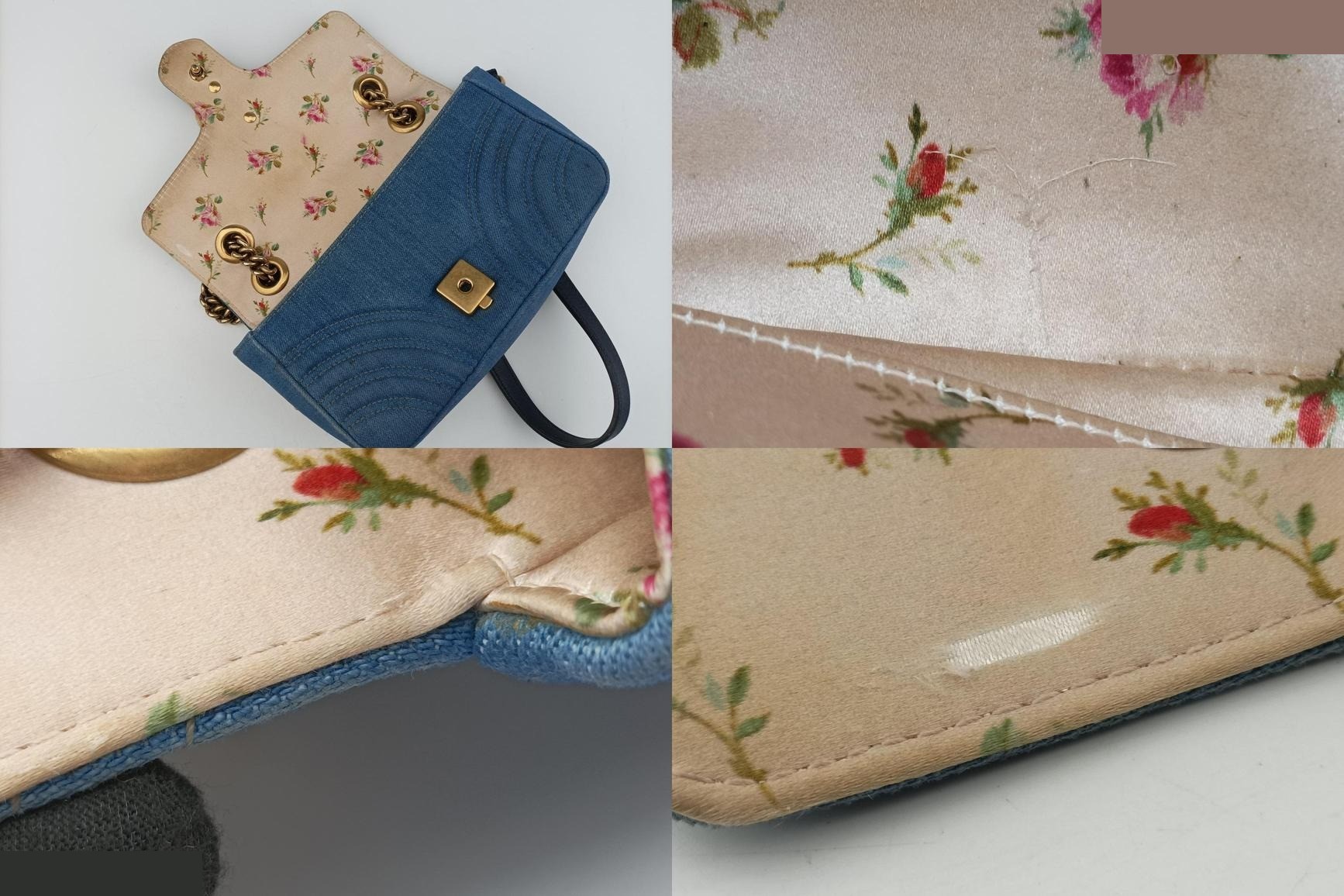 GG Marmont Denim Blue — view 9