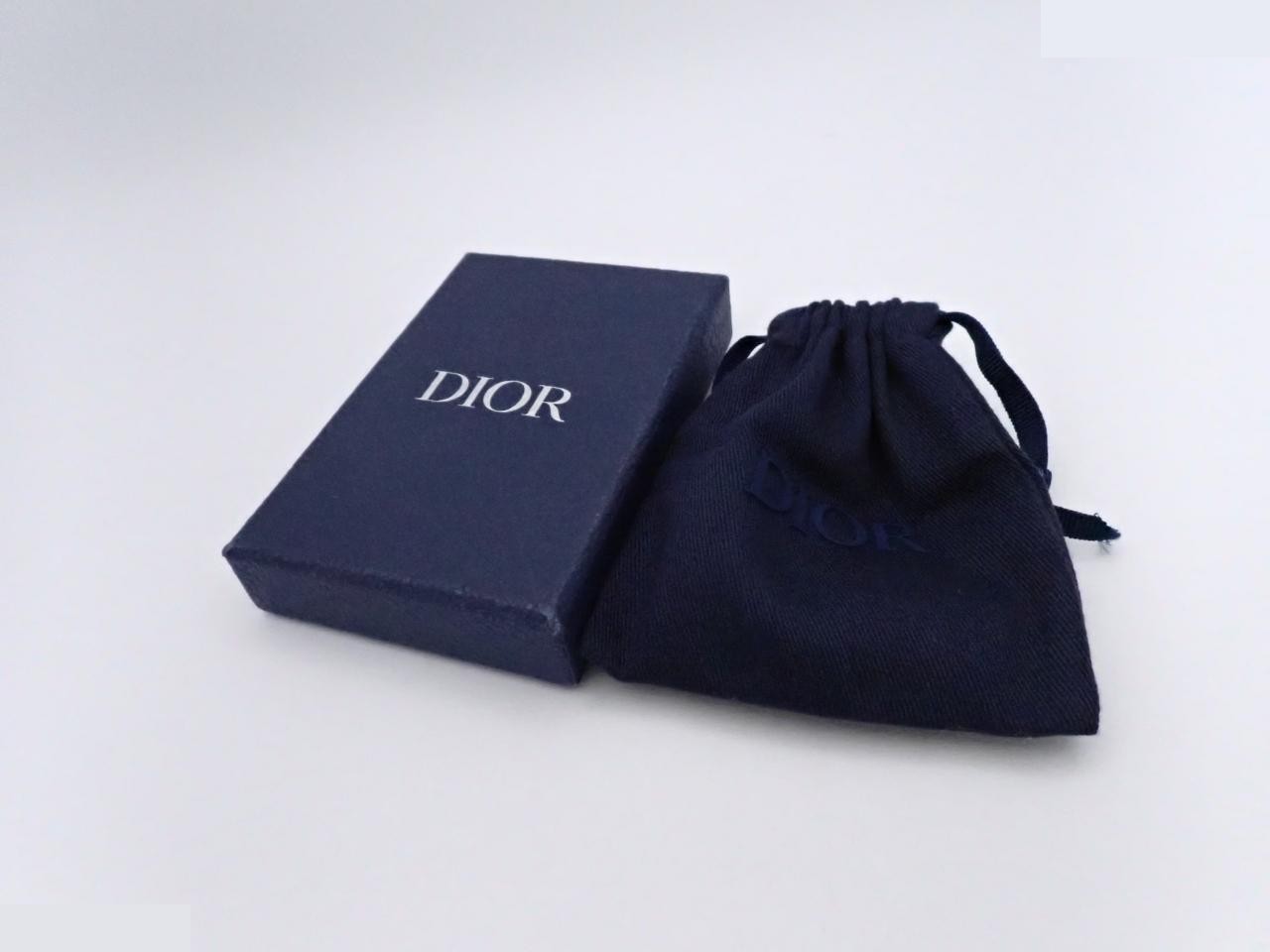 Logo stone silver necklace, chain approximately 56cm — view 4
