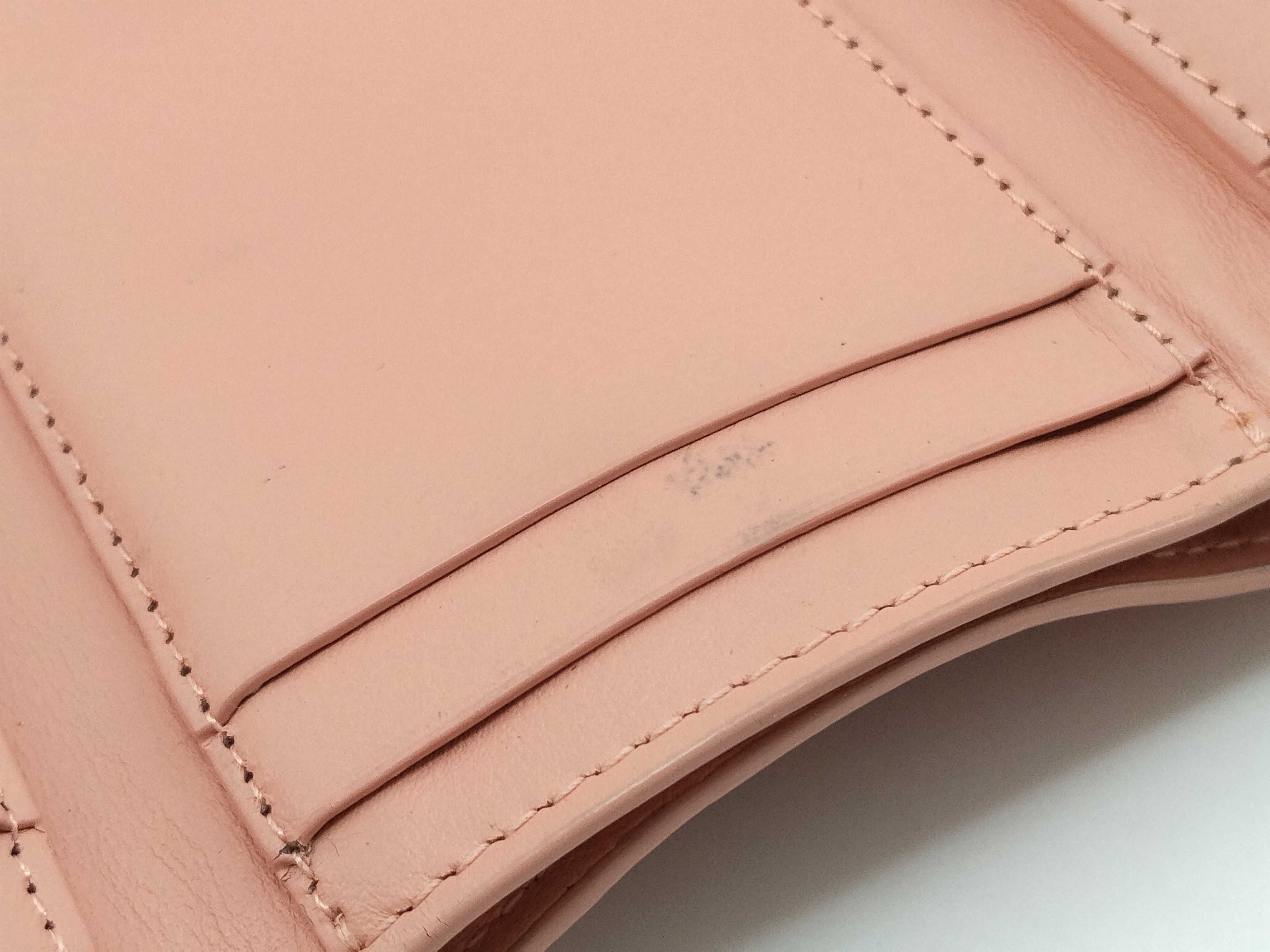Intrecciato Compact Tri-fold Wallet (Pink) — view 10