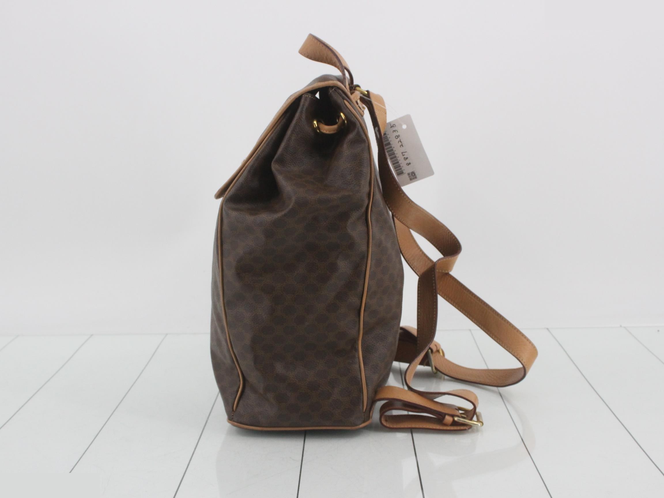 Macadam pattern backpack — view 3