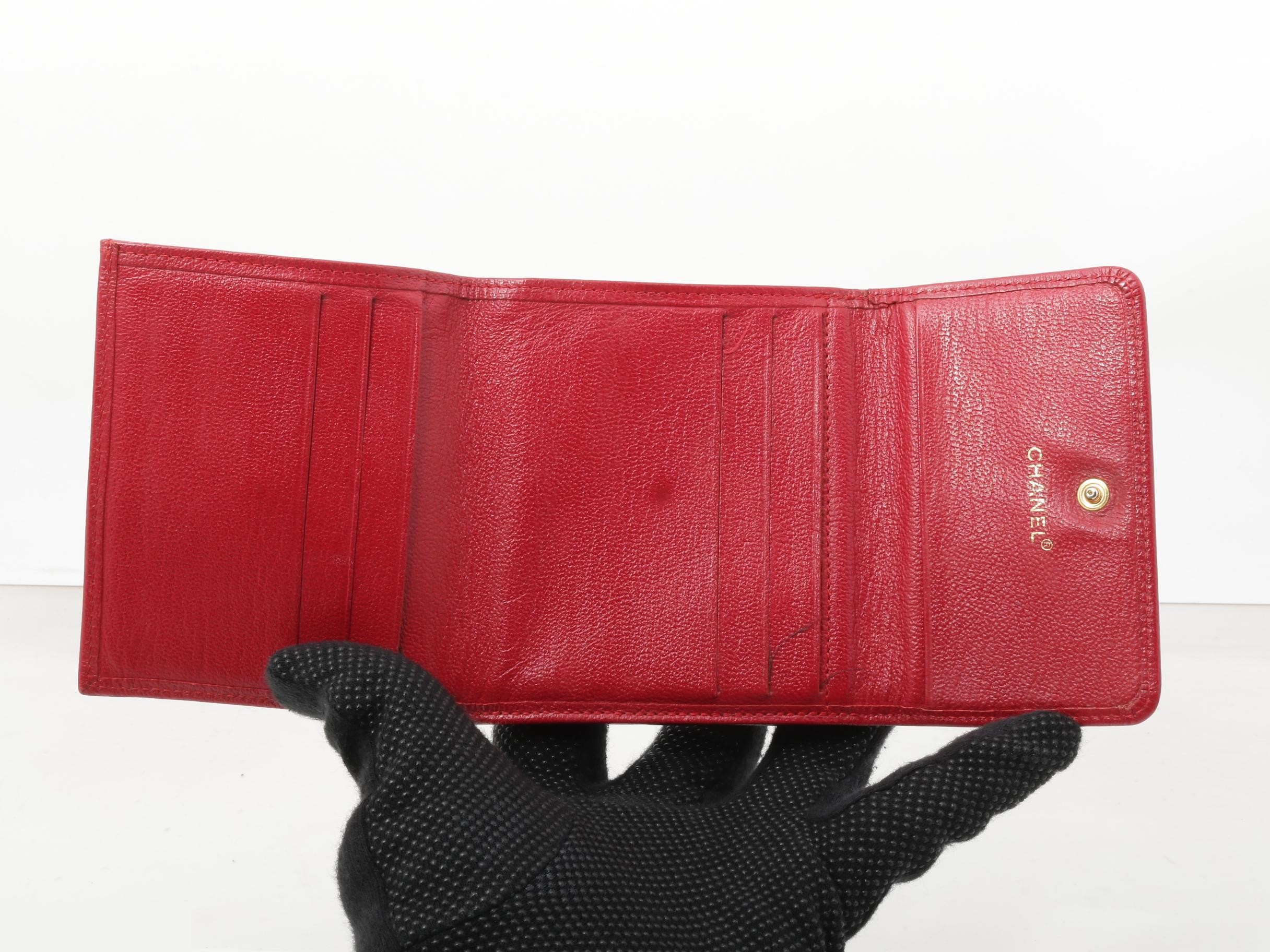 Leather trifold wallet — view 4