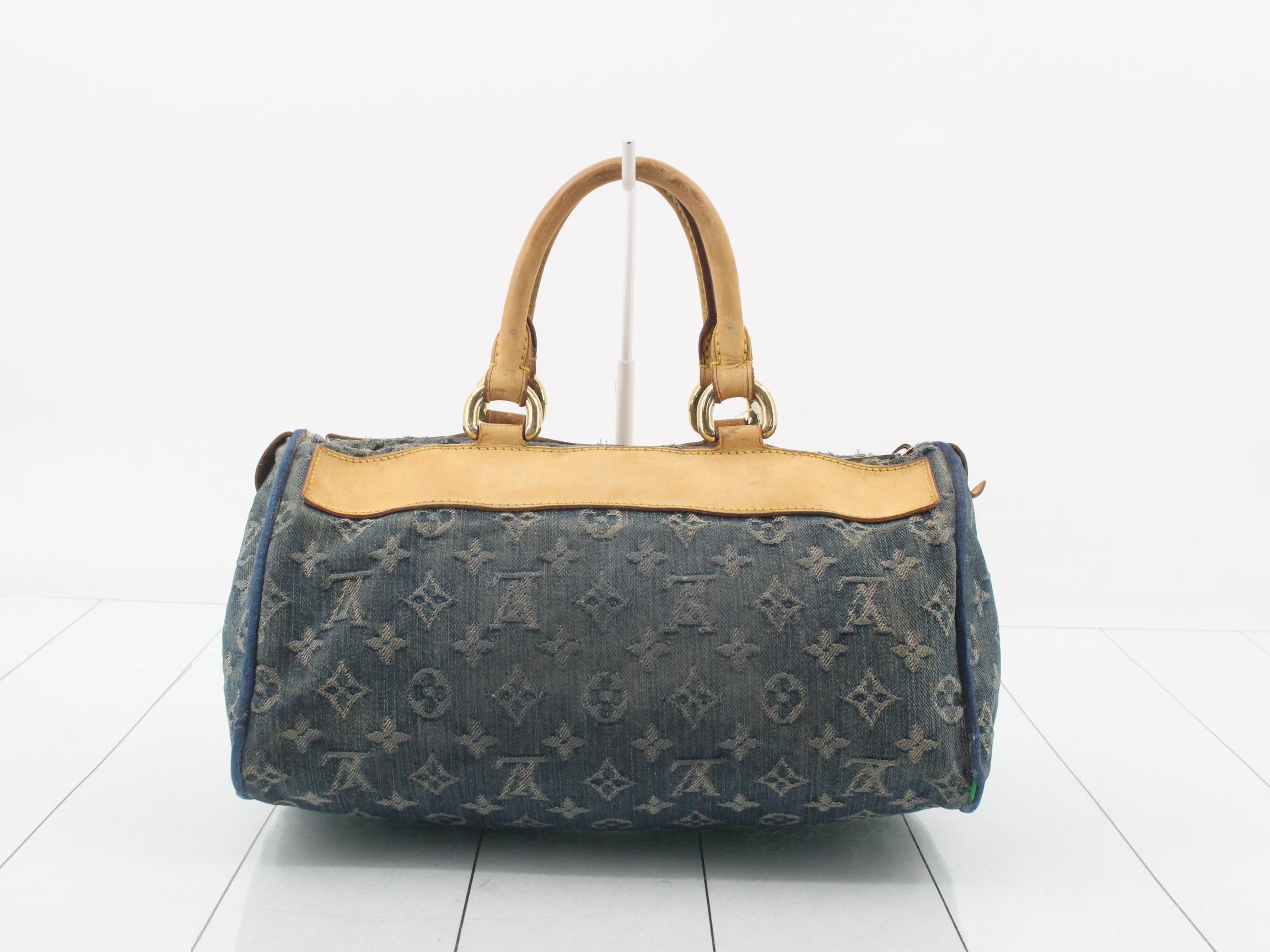 Monogram Denim Neo Speedy — view 2