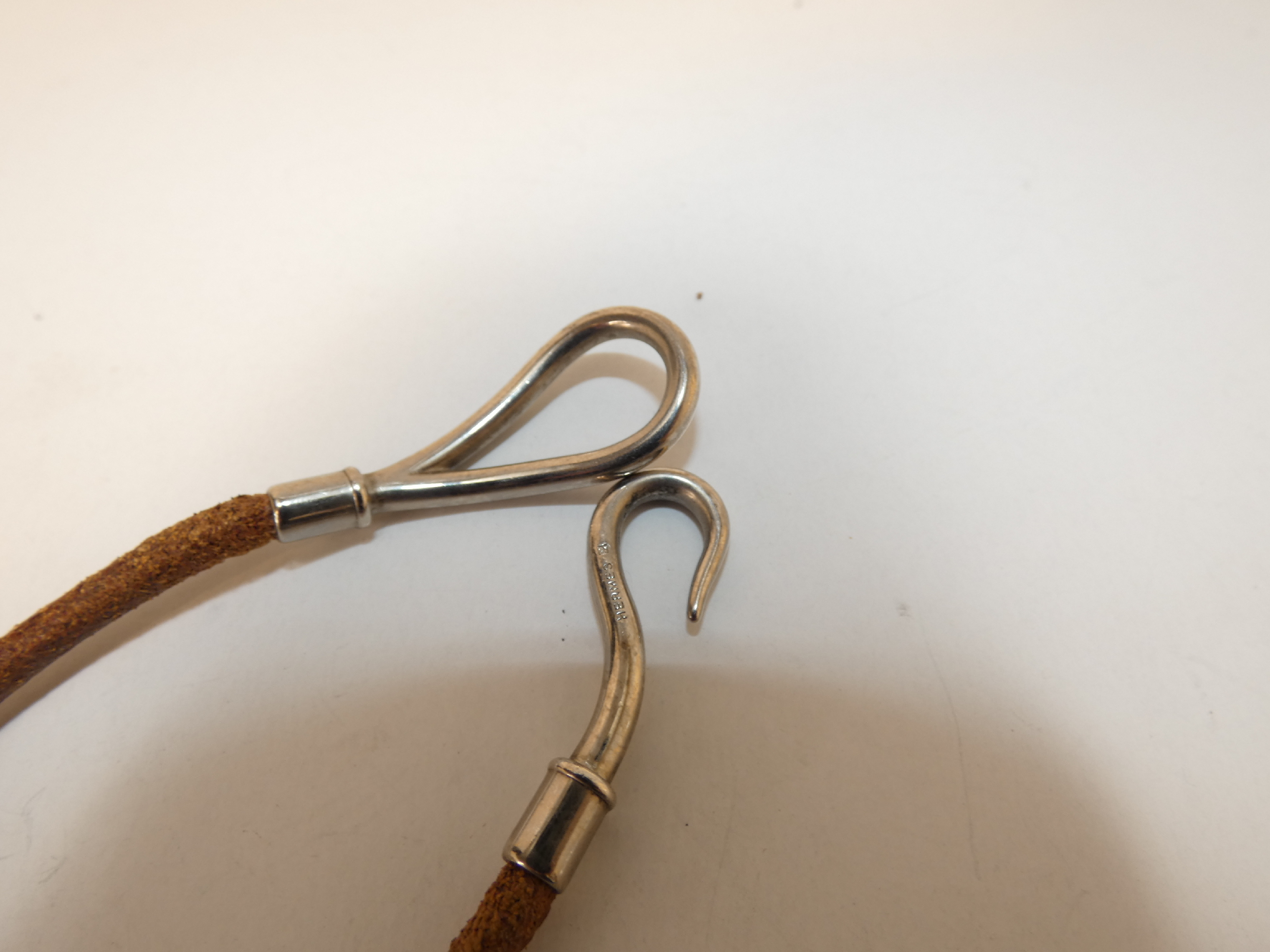 Jumbo Leather Bracelet/Bangle — view 3