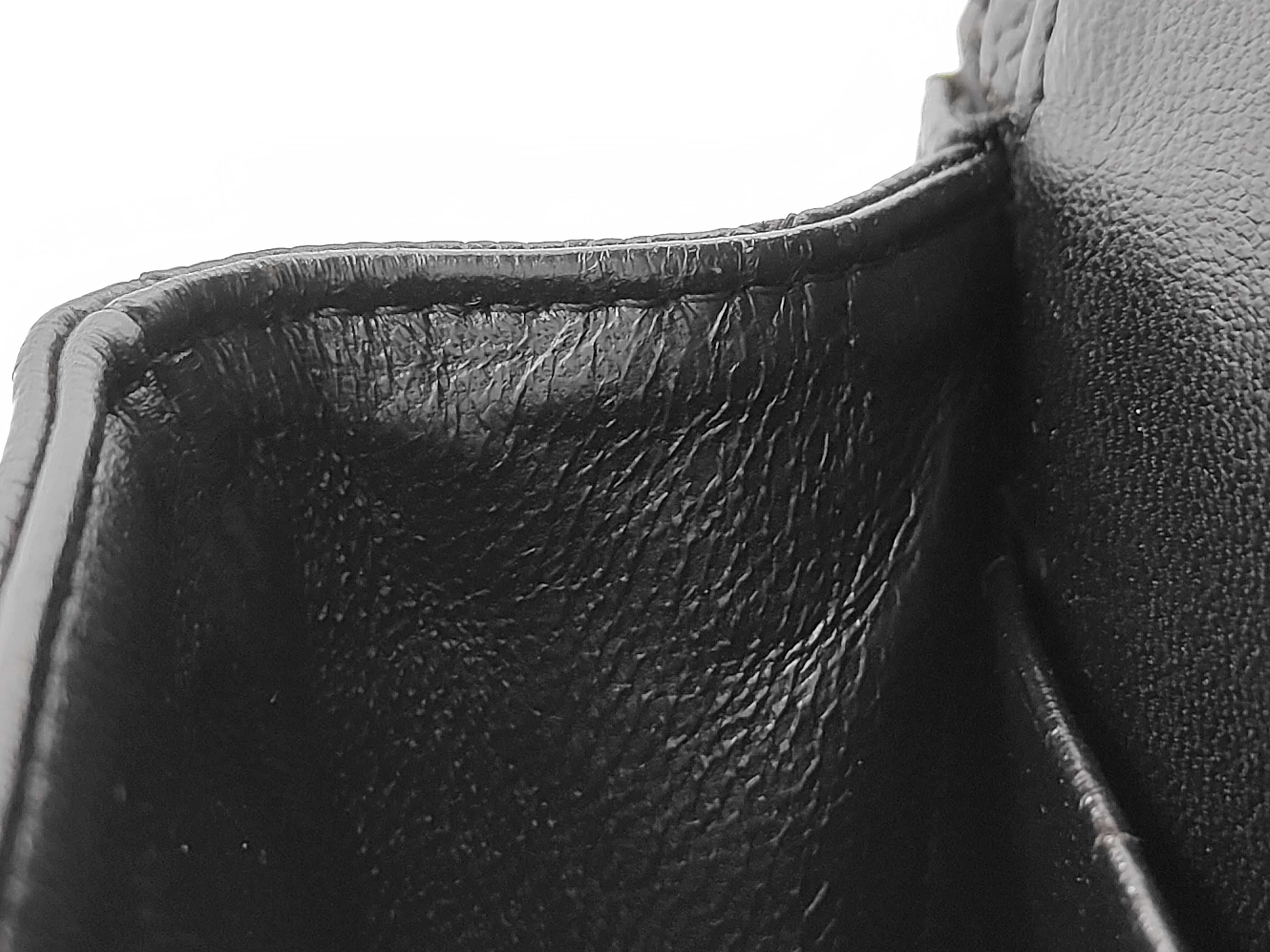 Caviar Skin Matelassé 25 Double Flap Chain Shoulder Bag — view 12