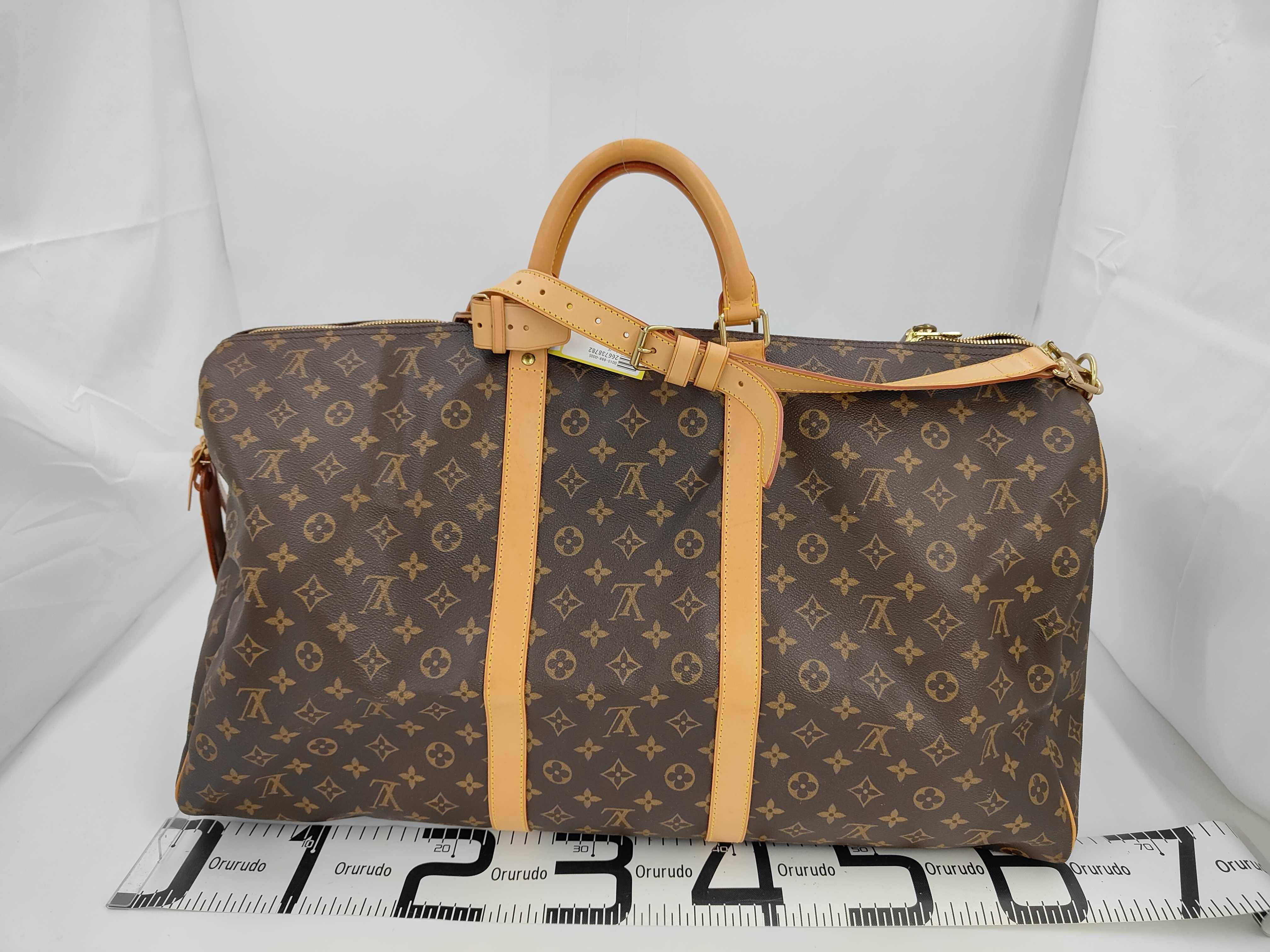Keepall Bandouliere 55 Monogram Boston Bag — view 2