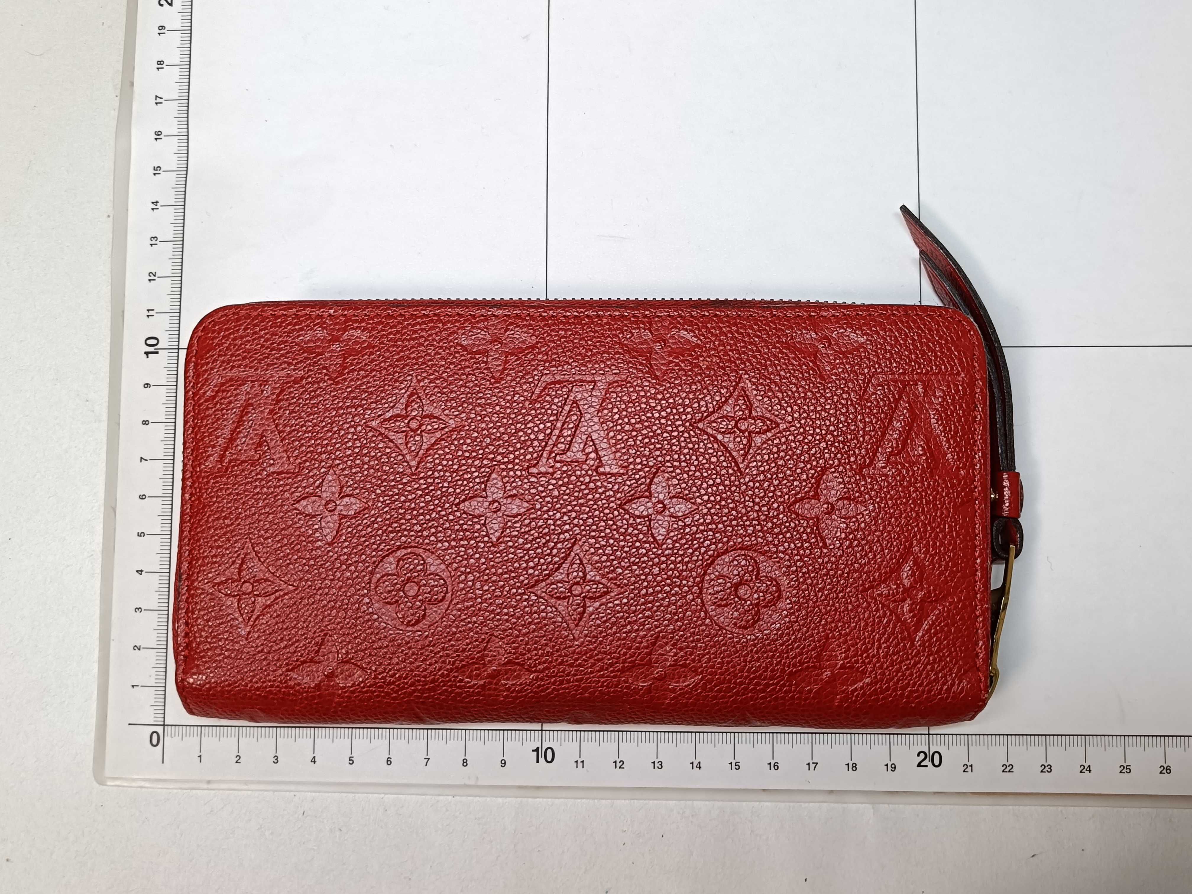 Monogram Empreinte M63691 Empreinte Zippy Wallet Red — view 2