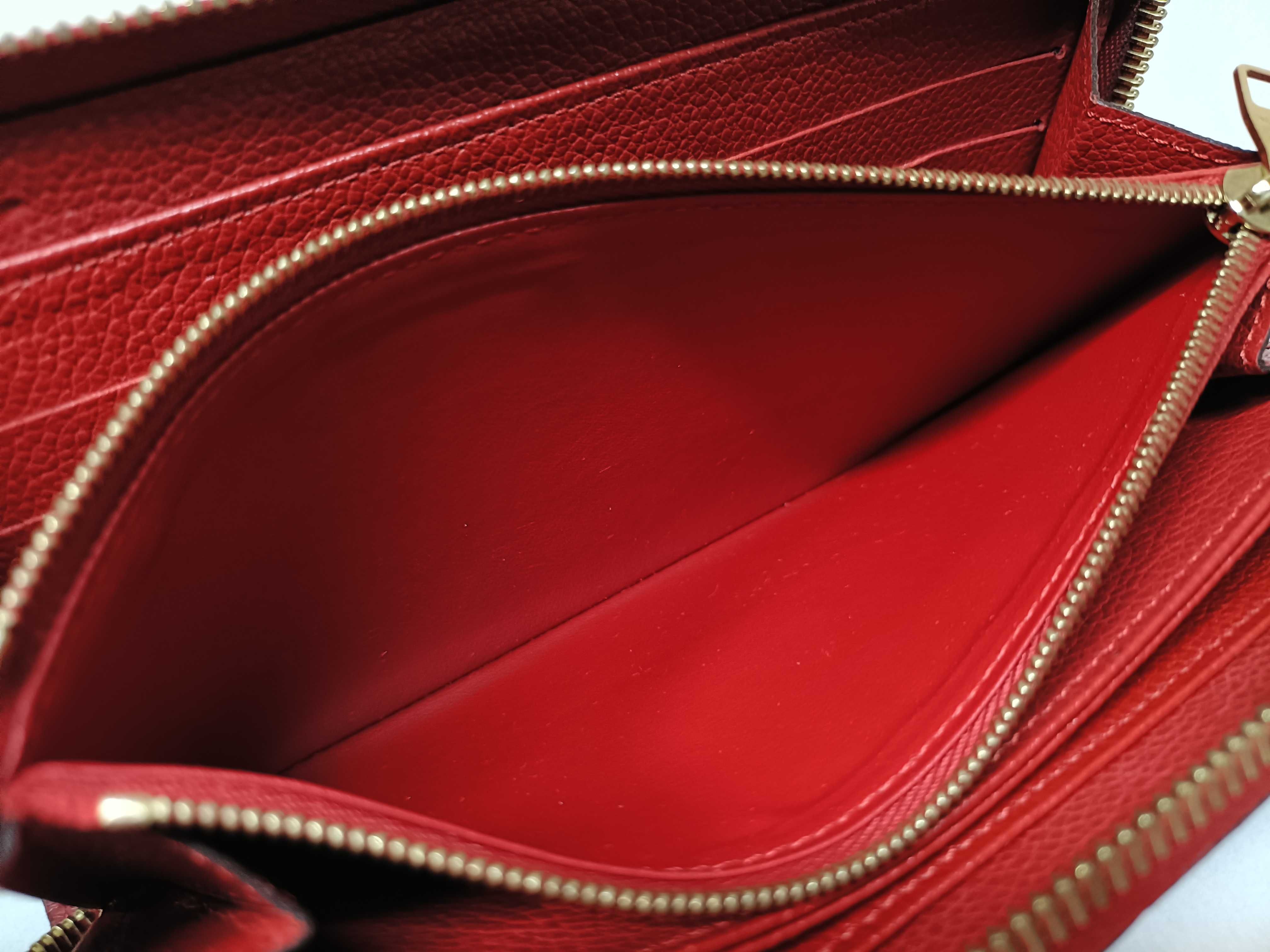 Monogram Empreinte M63691 Empreinte Zippy Wallet Red — view 11