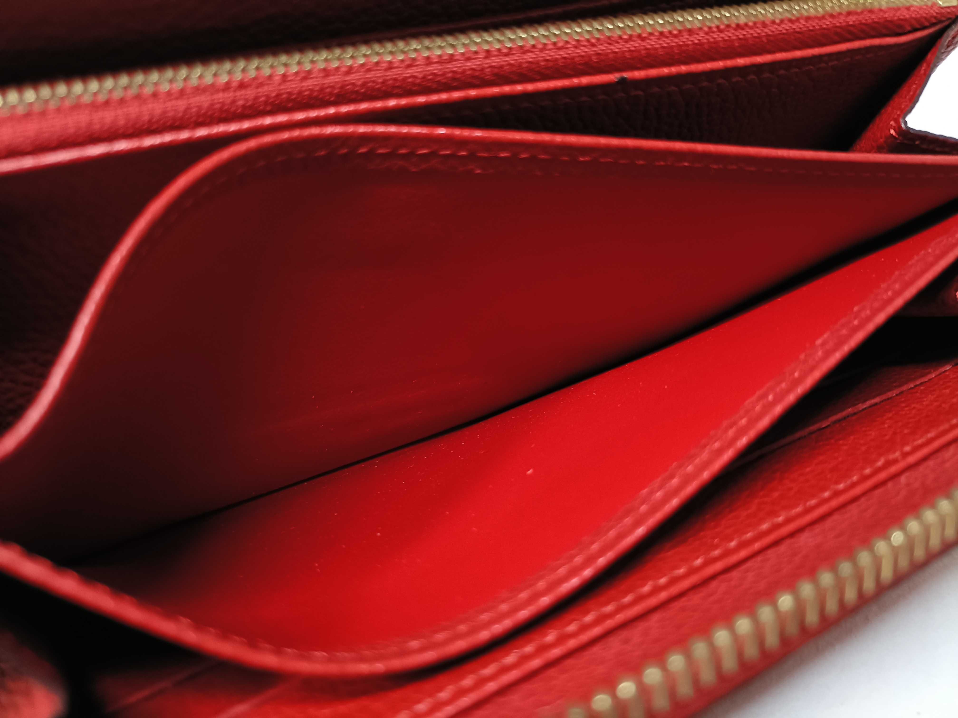 Monogram Empreinte M63691 Empreinte Zippy Wallet Red — view 13