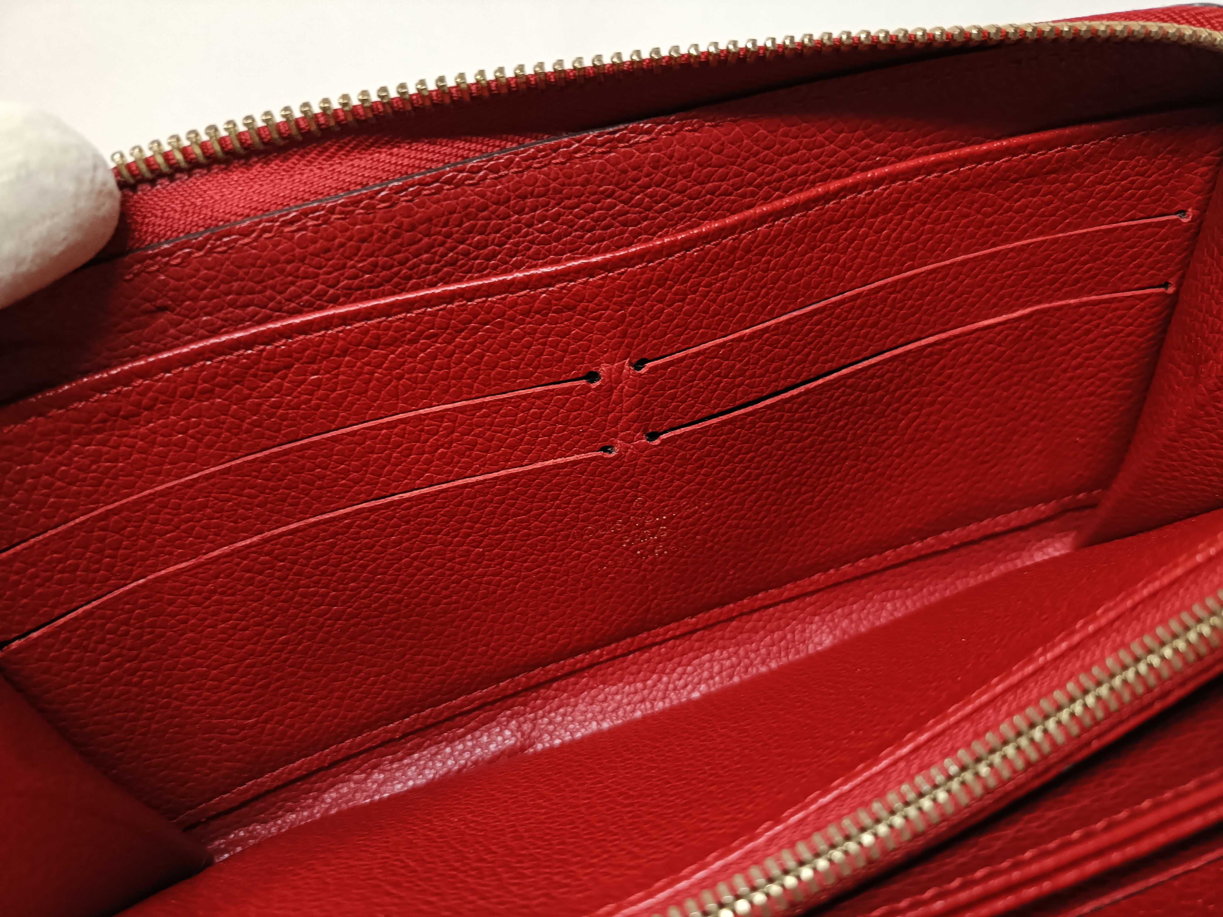Monogram Empreinte M63691 Empreinte Zippy Wallet Red — view 15